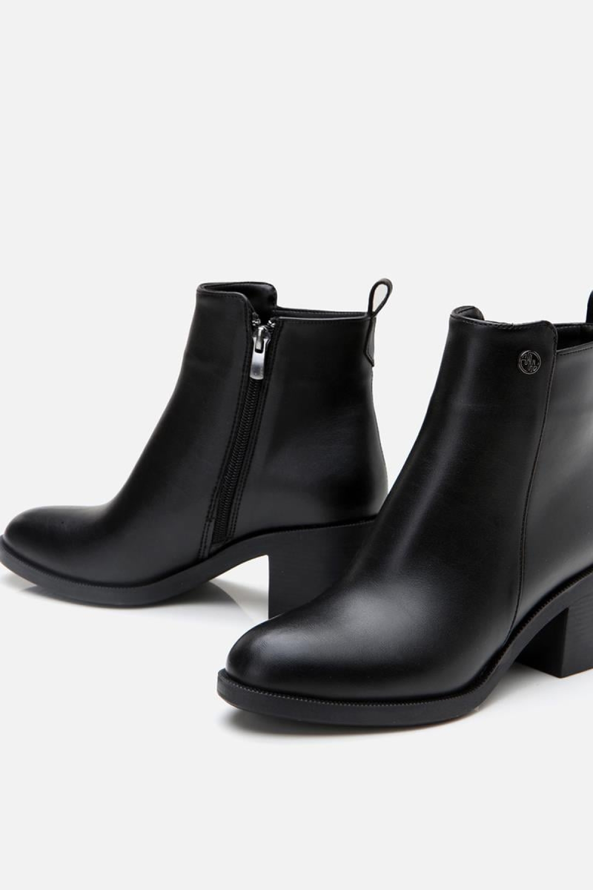 Kadın Fermuarlı Topuklu Bot - Görsel 7