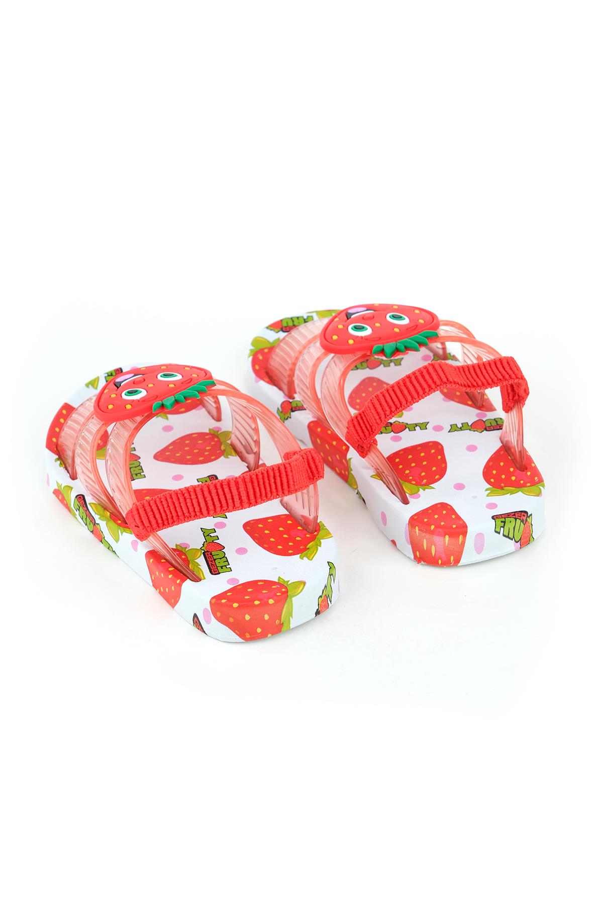 14167 Kız Bebe Islak Zemine Uygun Havuz Plaj Terlik-Sandalet - Görsel 5