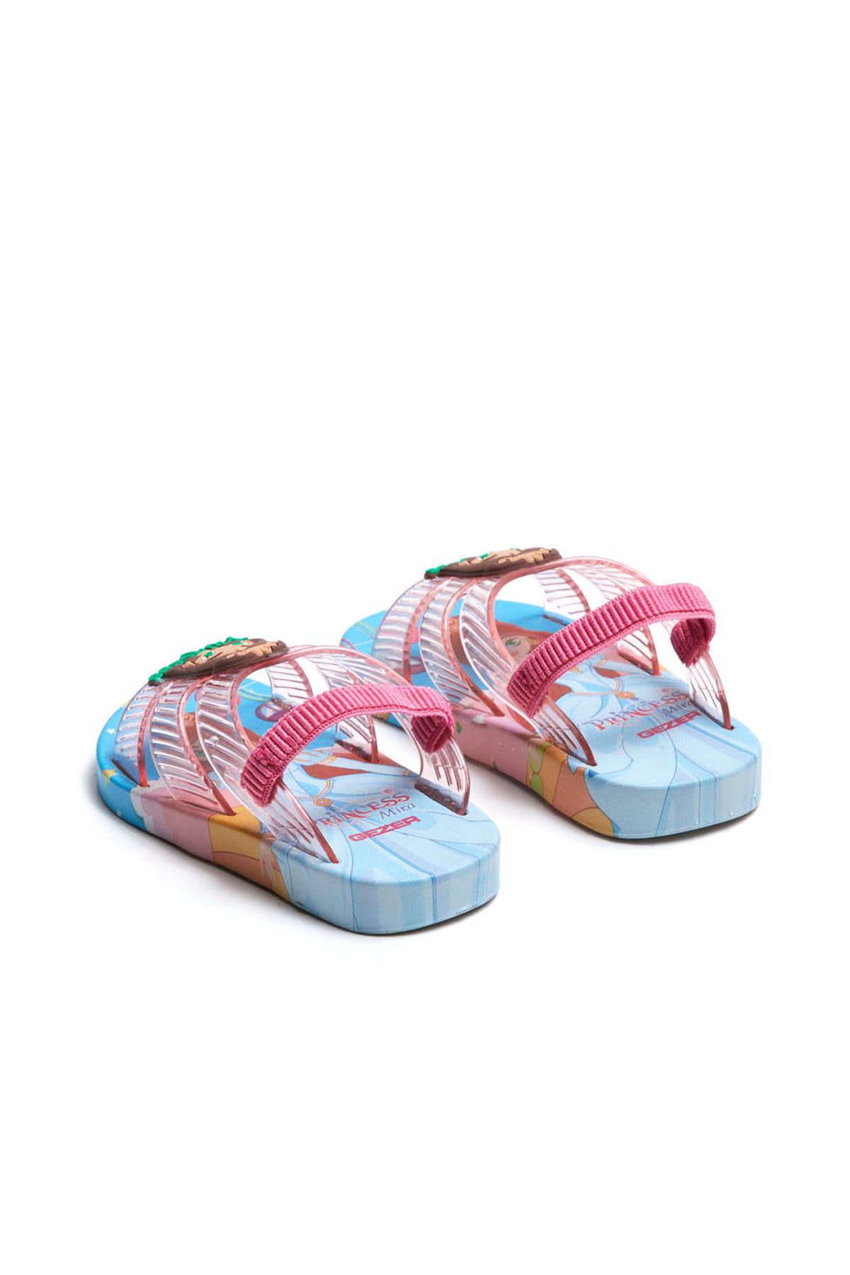 13292 Kız Bebe Islak Zemine Uygun Havuz Plaj Terlik-Sandalet - Görsel 4