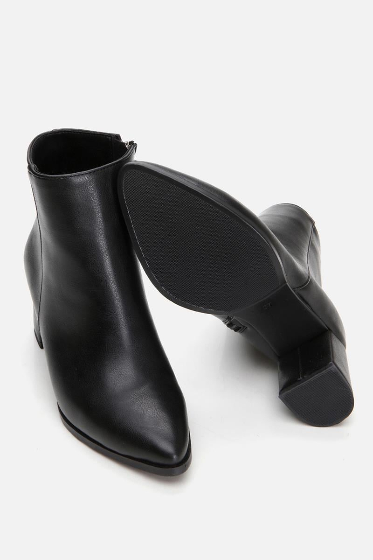 Siyah Kadın Topuklu Bot - Görsel 8