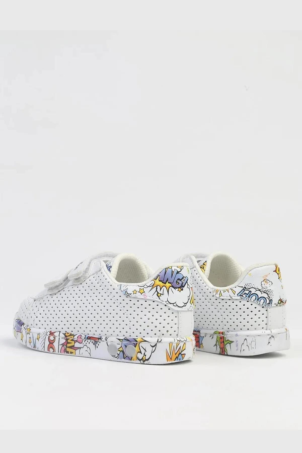 BN-31517 Rahat Ortopedik Taban Kız Çocuk Ayakkabısı - Görsel 4