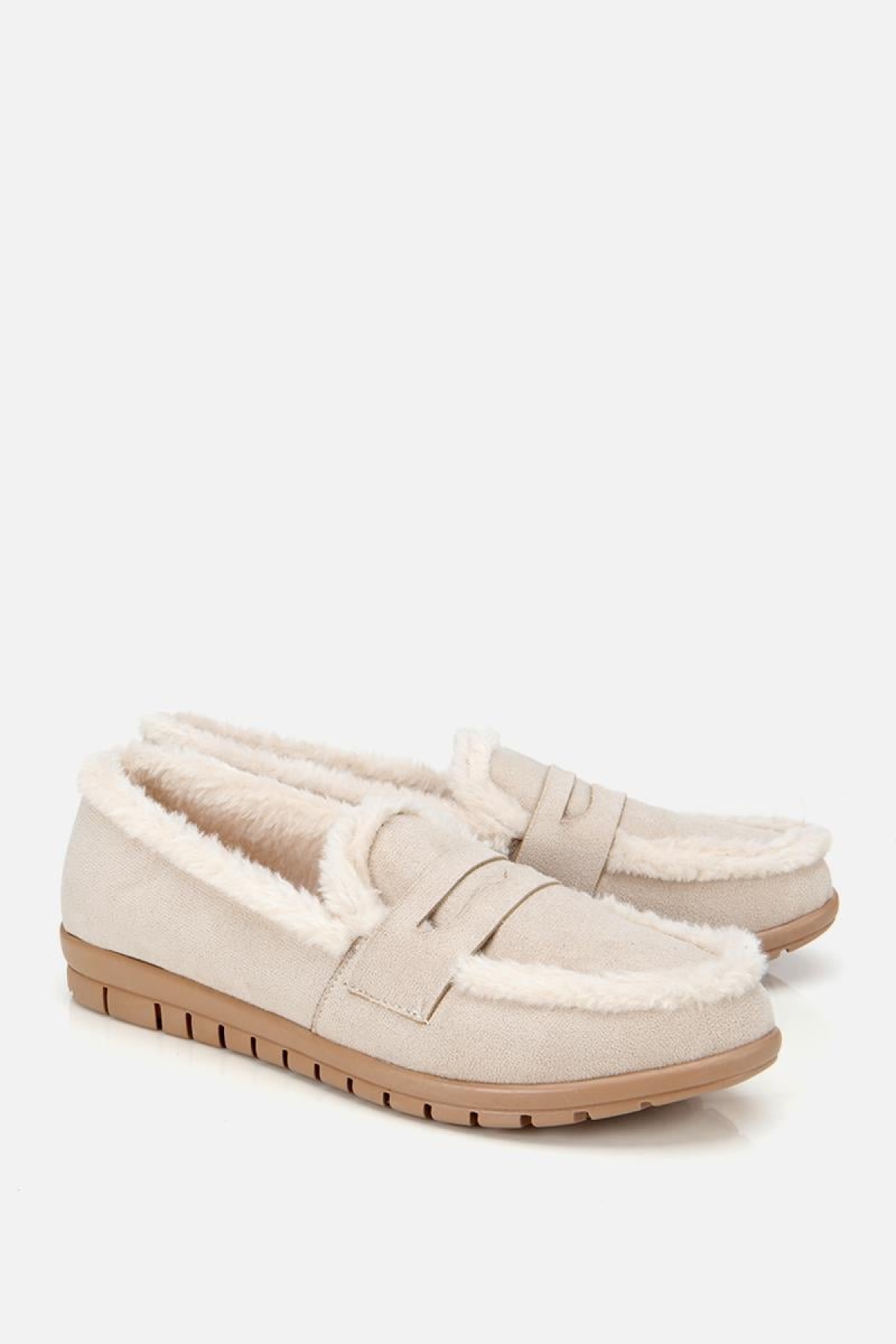 Yaya By Hotiç Bej Yaya By Hotiç Yaya By Kadın İçi Kürklü Düz Ayakkabı