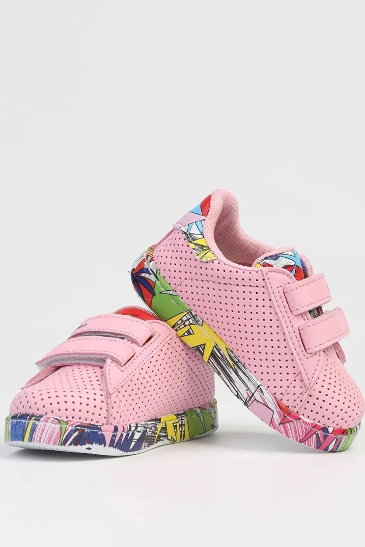 BN-31517 Rahat Ortopedik Taban Kız Çocuk Ayakkabısı - Görsel 4