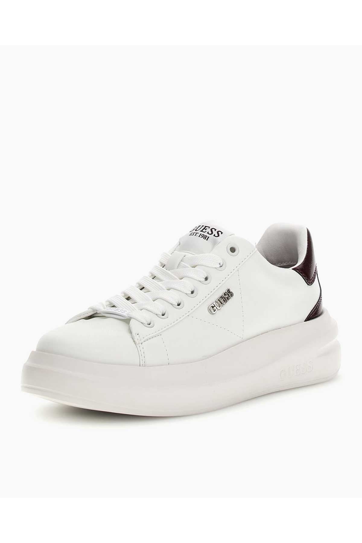 Elbina10 Baskılı Kadın Deri Sneaker - Görsel 2