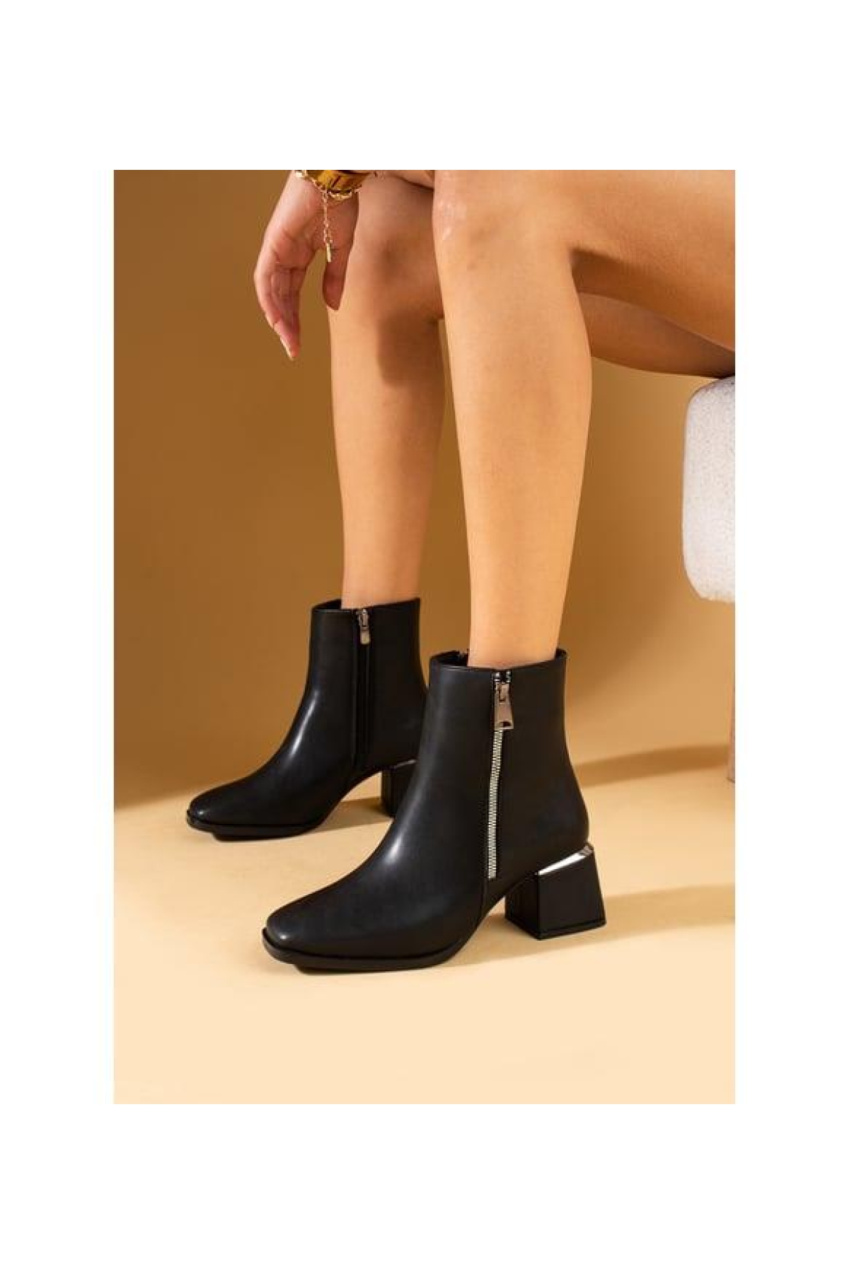 Snyrt 03392 Kadın 5 Cm Topuklu Bot - Görsel 2