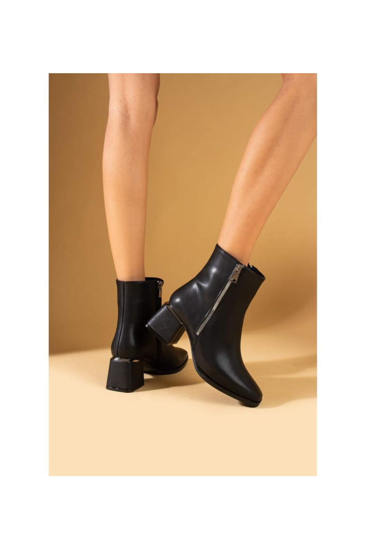 Snyrt 03392 Kadın 5 Cm Topuklu Bot - Görsel 3