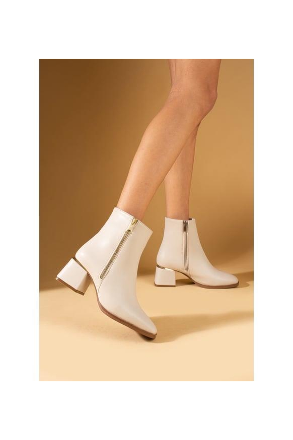 Snyrt 03392 Kadın 5 Cm Topuklu Bot - Görsel 4