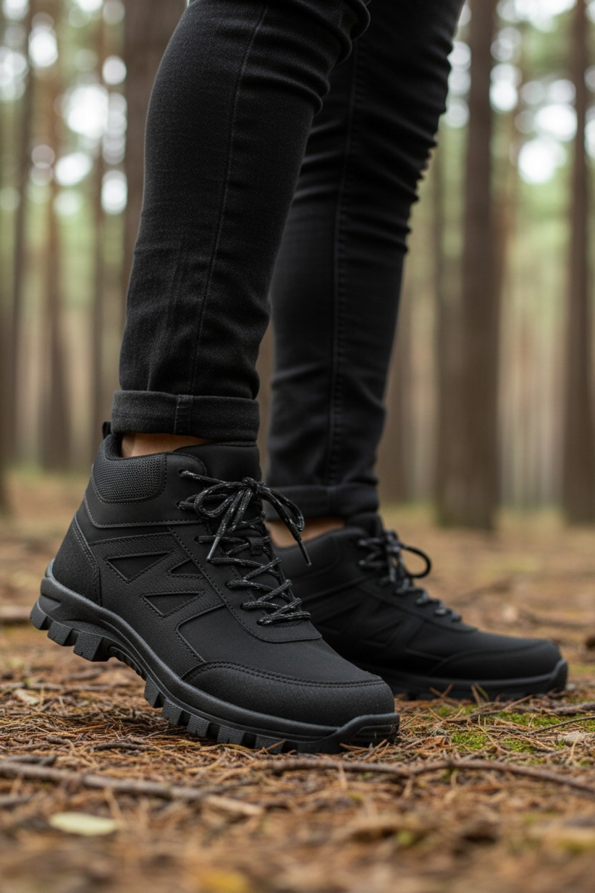 Paton Su ve Soğuk Dayanıklı Erkek Kadın Outdoor Bot Ayakkabı - Görsel 4