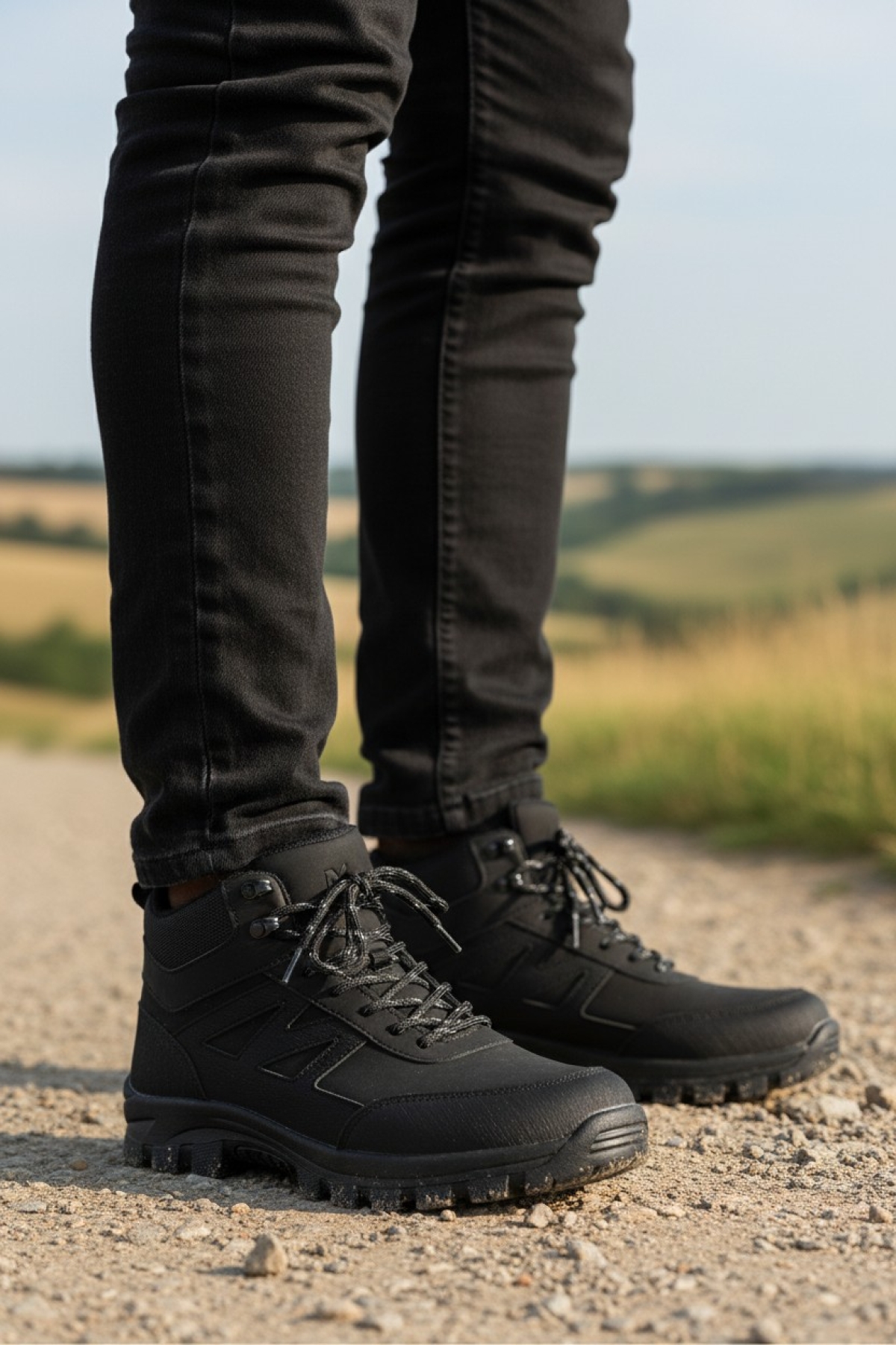 Paton Su ve Soğuk Dayanıklı Erkek Kadın Outdoor Bot Ayakkabı - Görsel 5