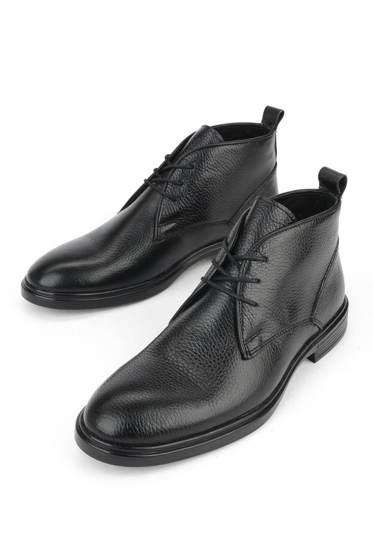 Erkek Hakiki Deri Bot 1531007Z8256 Siyah - Görsel 6