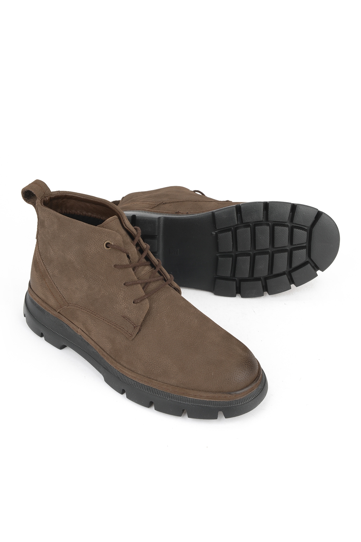 Erkek Hakiki Deri Bot 1531007Z3842 Kum - Görsel 5