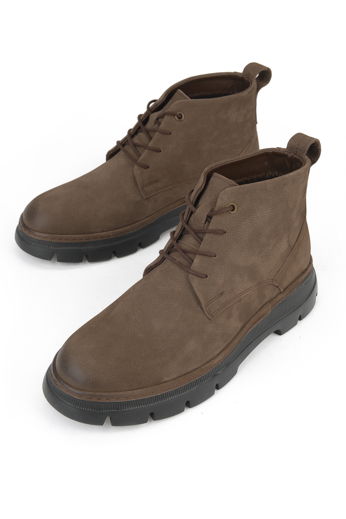 Erkek Hakiki Deri Bot 1531007Z3842 Kum - Görsel 6