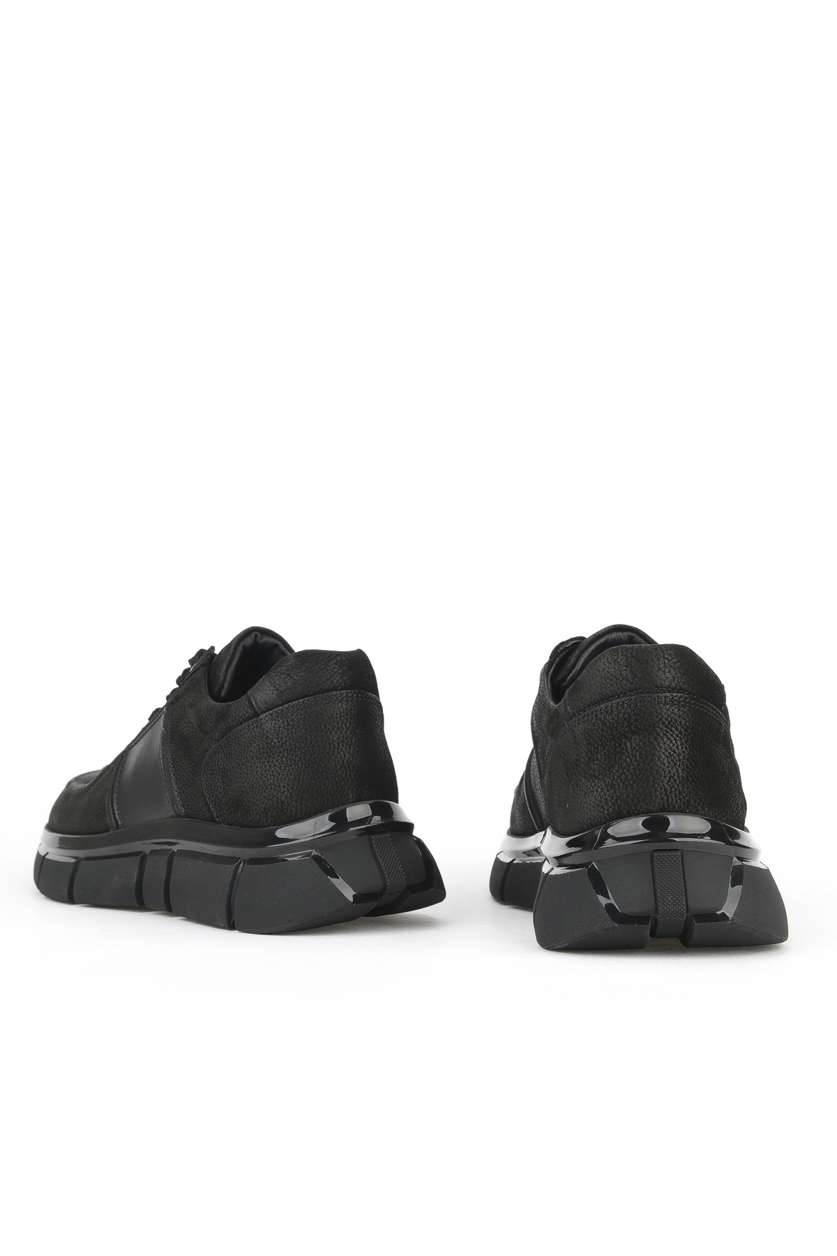 Erkek Hakiki Deri Ayakkabı 1531025Z25102 Siyah - Görsel 4