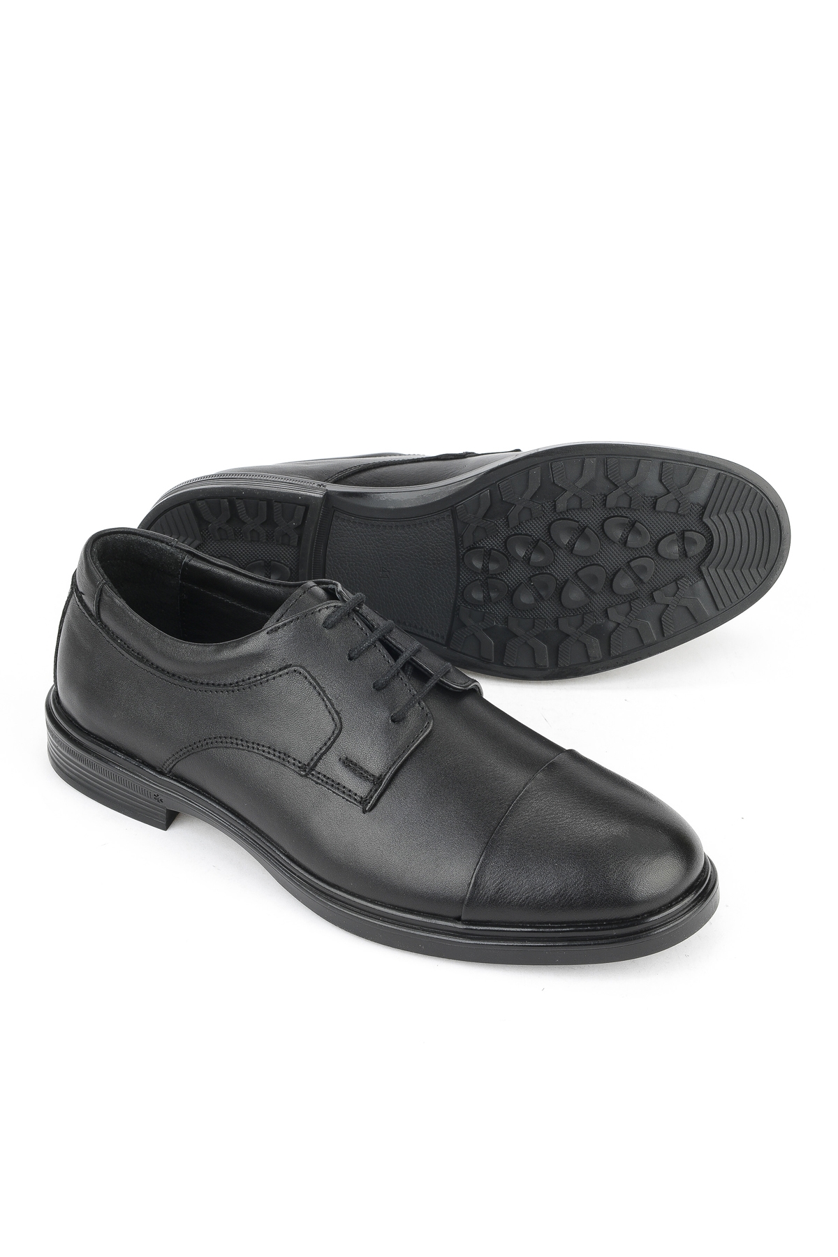Erkek Hakiki Deri Ayakkabı 1531007Z9256 Siyah - Görsel 5