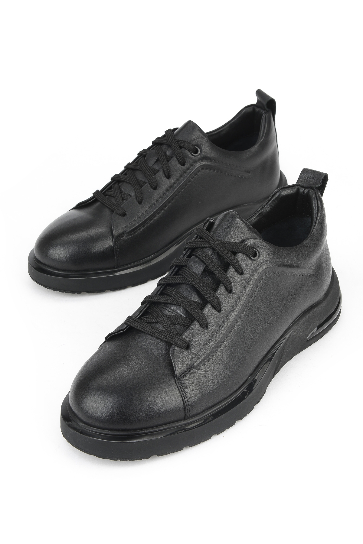 Erkek Hakiki Deri Ayakkabı 1531025Z2058 Siyah - Görsel 6