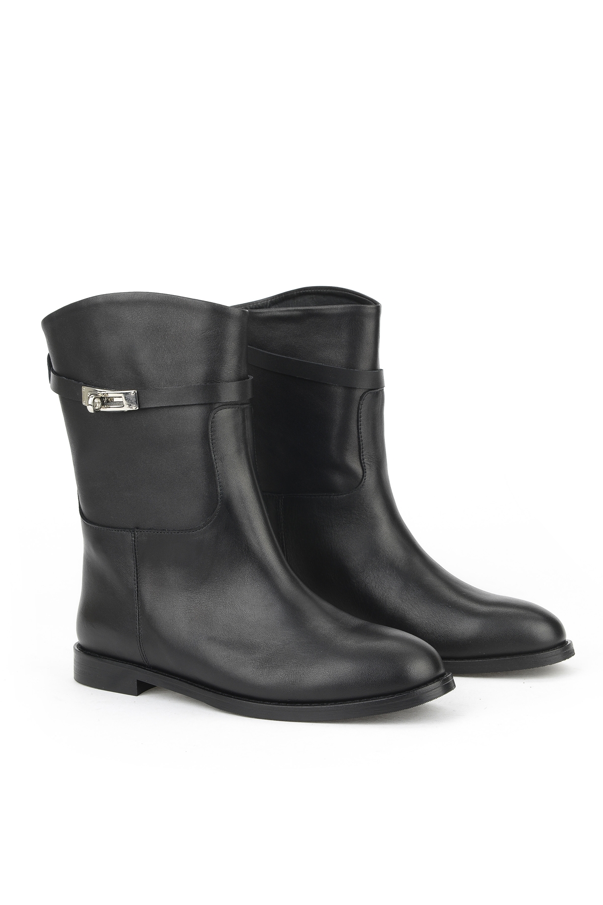 Kadın Hakiki Deri Çizme 1531030Z25112 Siyah - Görsel 3