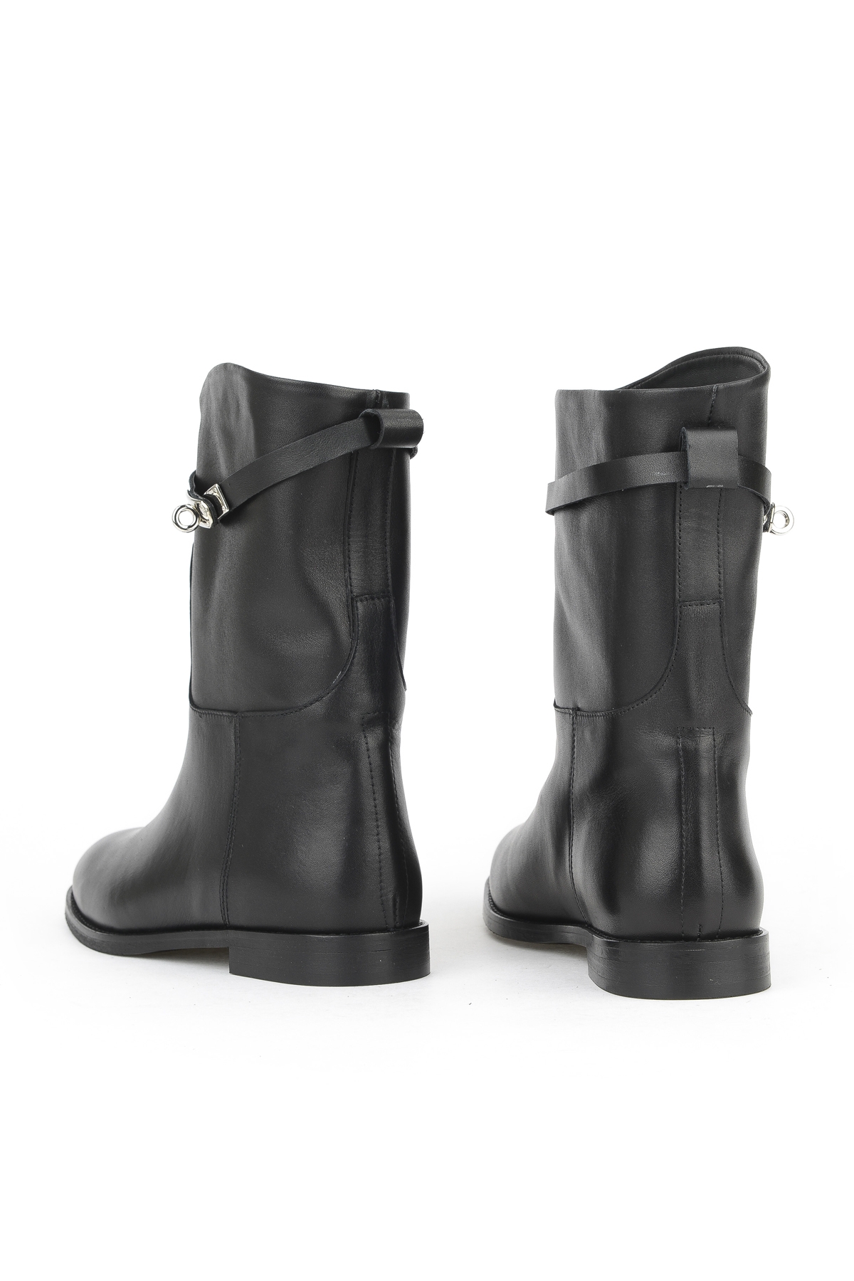 Kadın Hakiki Deri Çizme 1531030Z25112 Siyah - Görsel 4