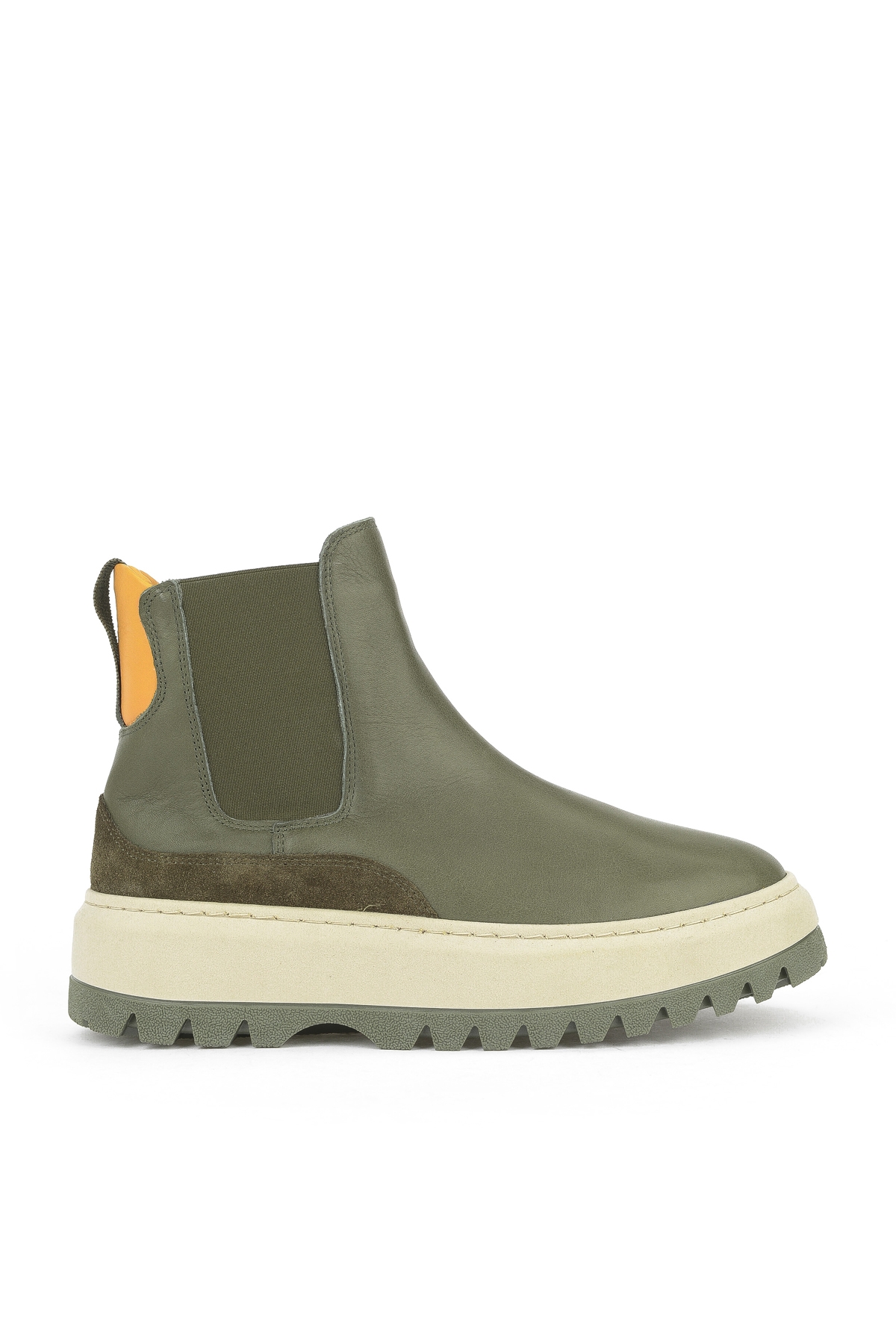 Kadın Hakiki Deri Bot 1531020Z19402 Haki - Görsel 2