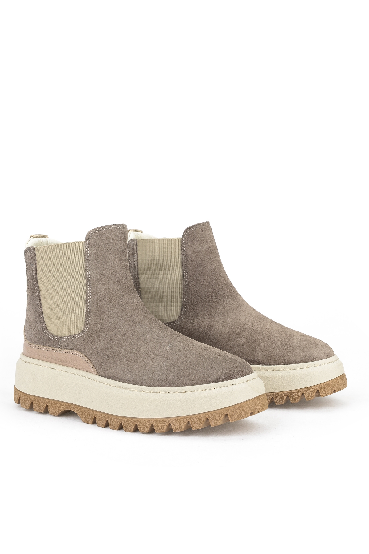 Kadın Hakiki Deri Bot 1531020Z194022 Vizon - Görsel 3