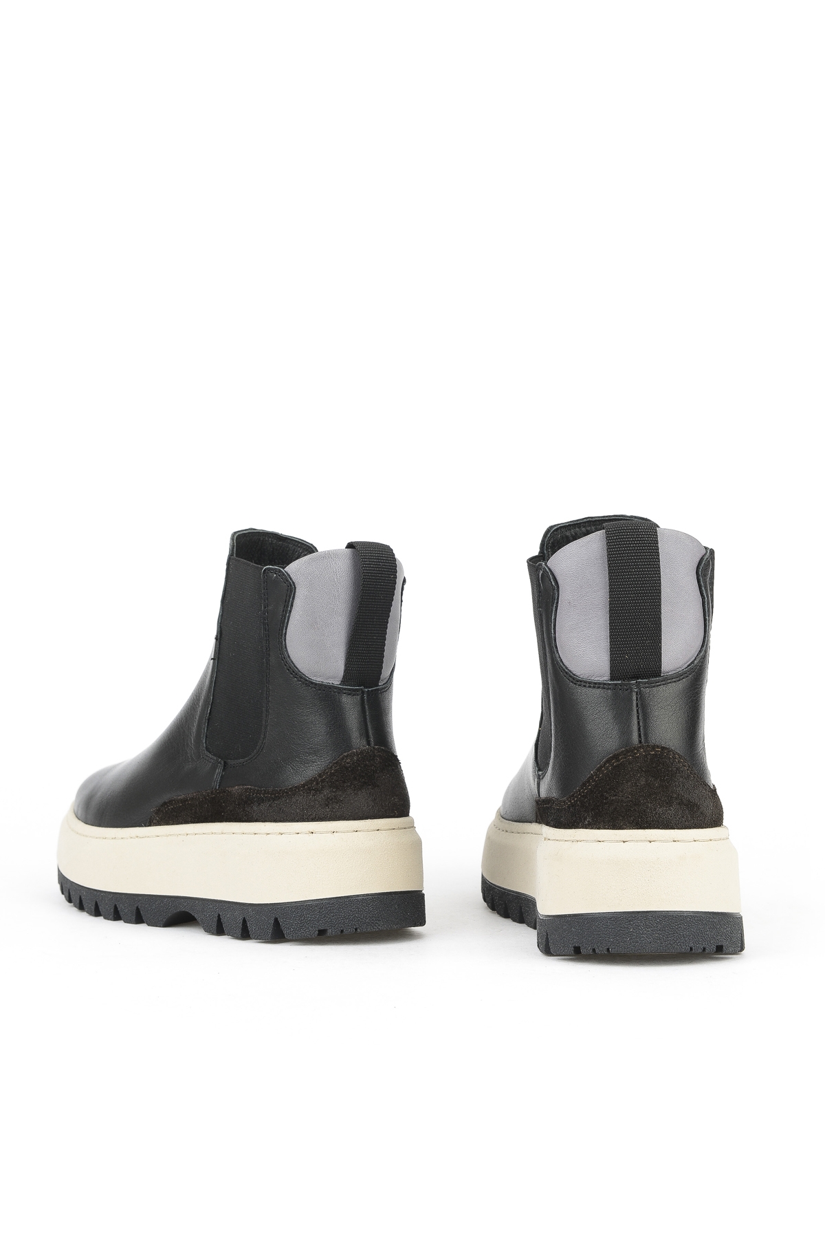 Kadın Hakiki Deri Bot 1531020Z19402 Siyah - Görsel 4