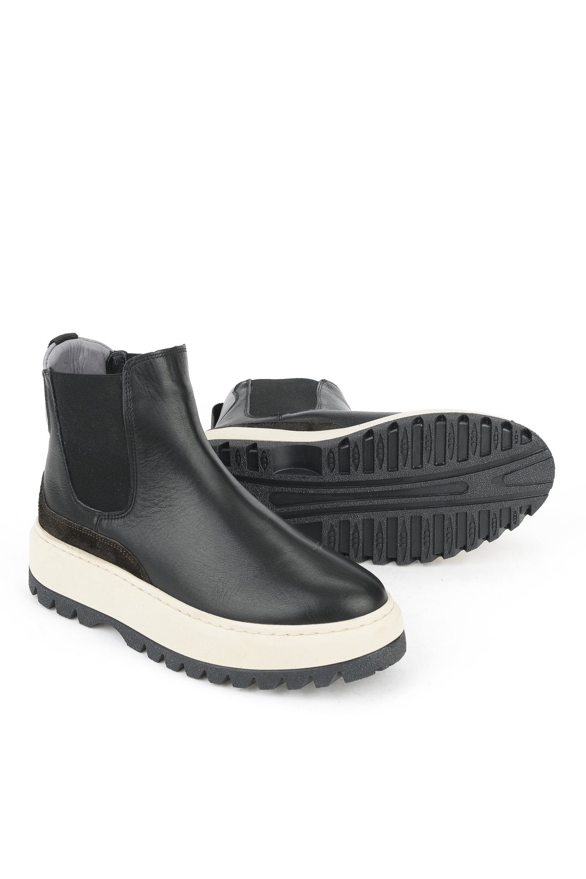 Kadın Hakiki Deri Bot 1531020Z19402 Siyah - Görsel 5