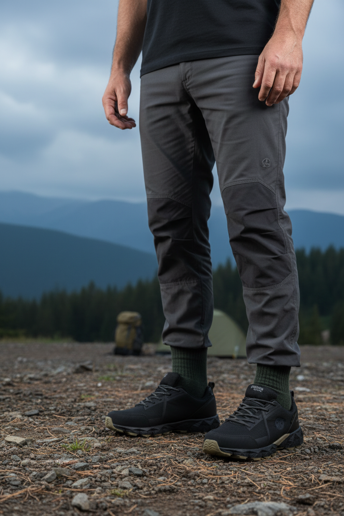 237530 4PR Siyah Erkek Outdoor - Görsel 3