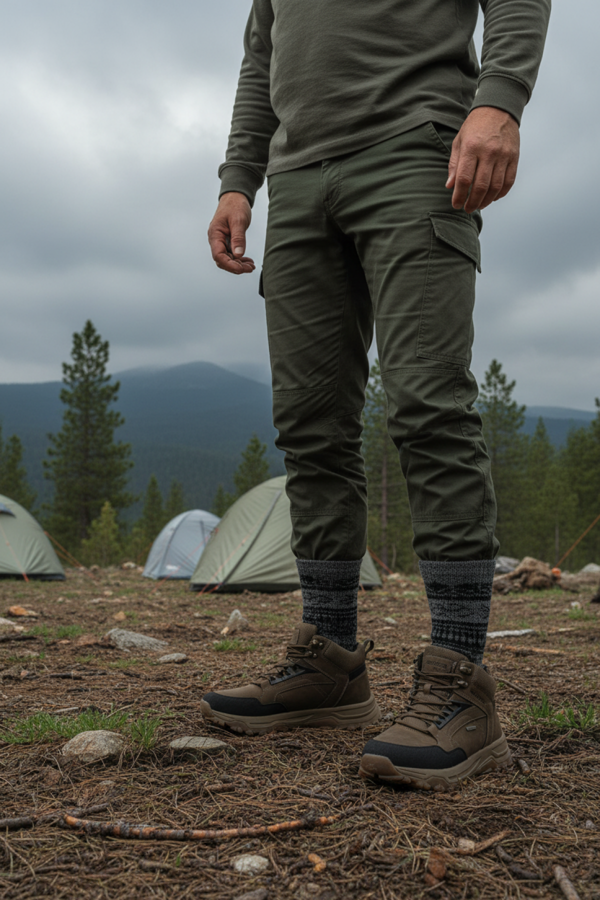 237216 4PR Kum Erkek Outdoor Bot - Görsel 3