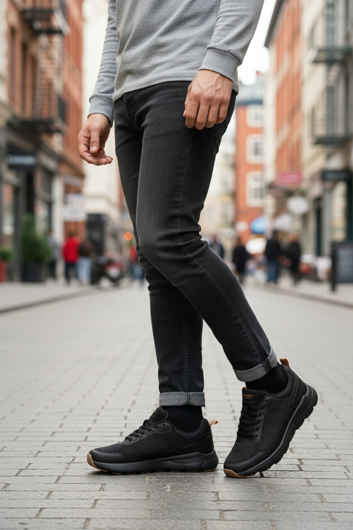 BRAGA 5PR Siyah Erkek Comfort Ayakkabı - Görsel 3