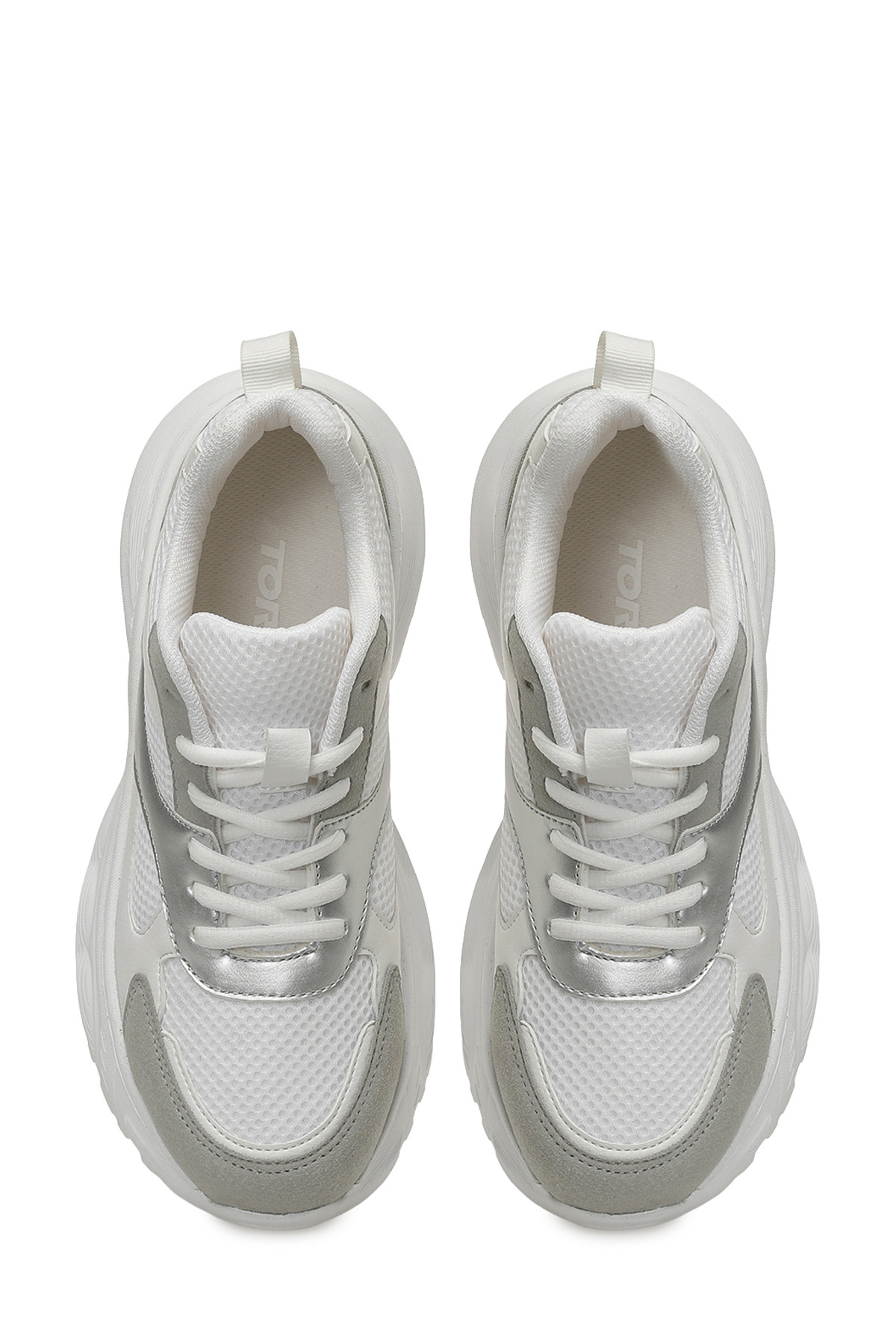 Torex Torex PAULA W 6FX Beyaz Kadın Spor Ayakkabı Flo'da! Beyaz - 5. görsel