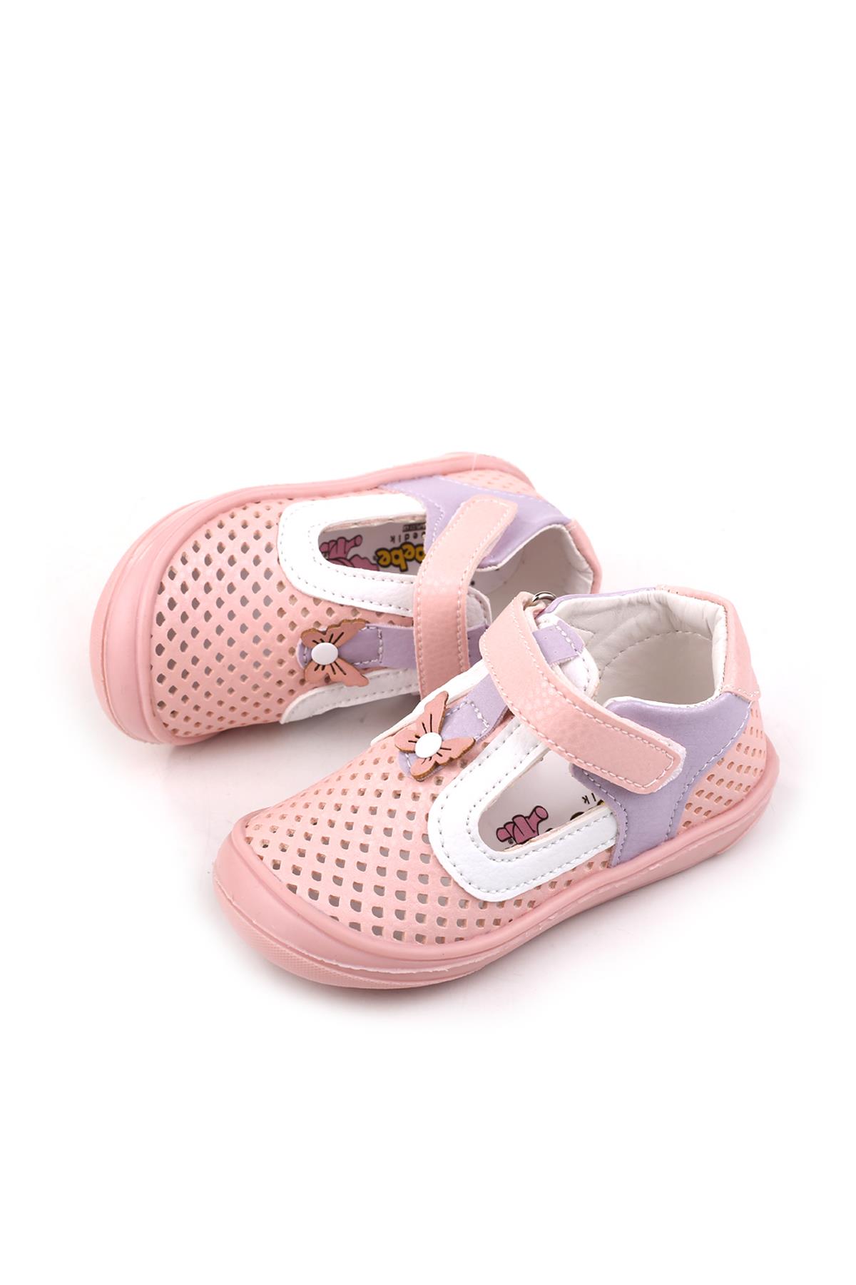 - Şrbb 4789 Kız Çocuk Ortopedik Ayakkabı Sandalet - Görsel 4