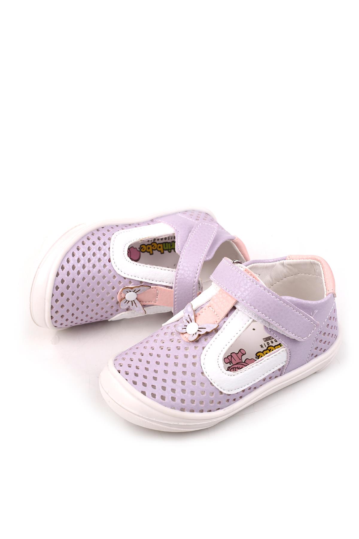 - Şrbb 4789 Kız Çocuk Ortopedik Ayakkabı Sandalet - Görsel 4