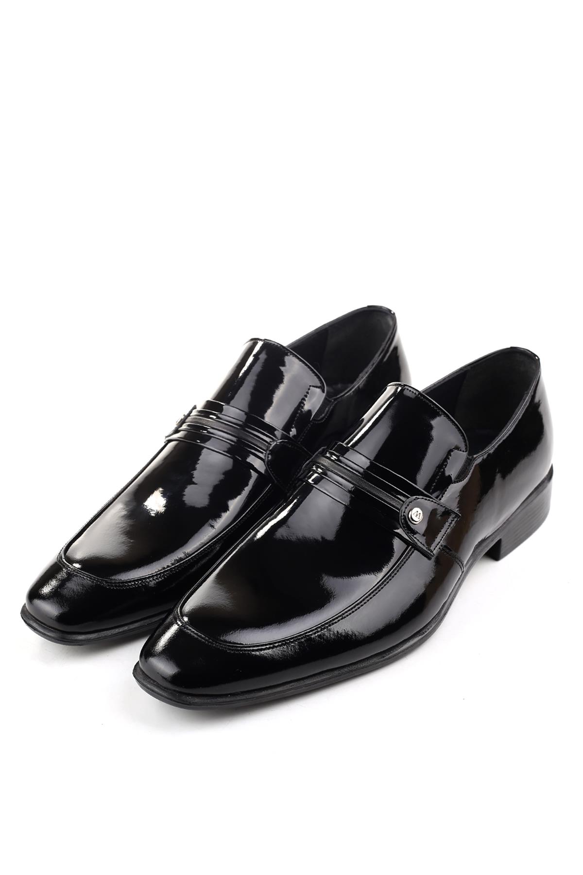 4202 Hakiki Deri Rugan Klasik Erkek Ayakkabı - Görsel 3