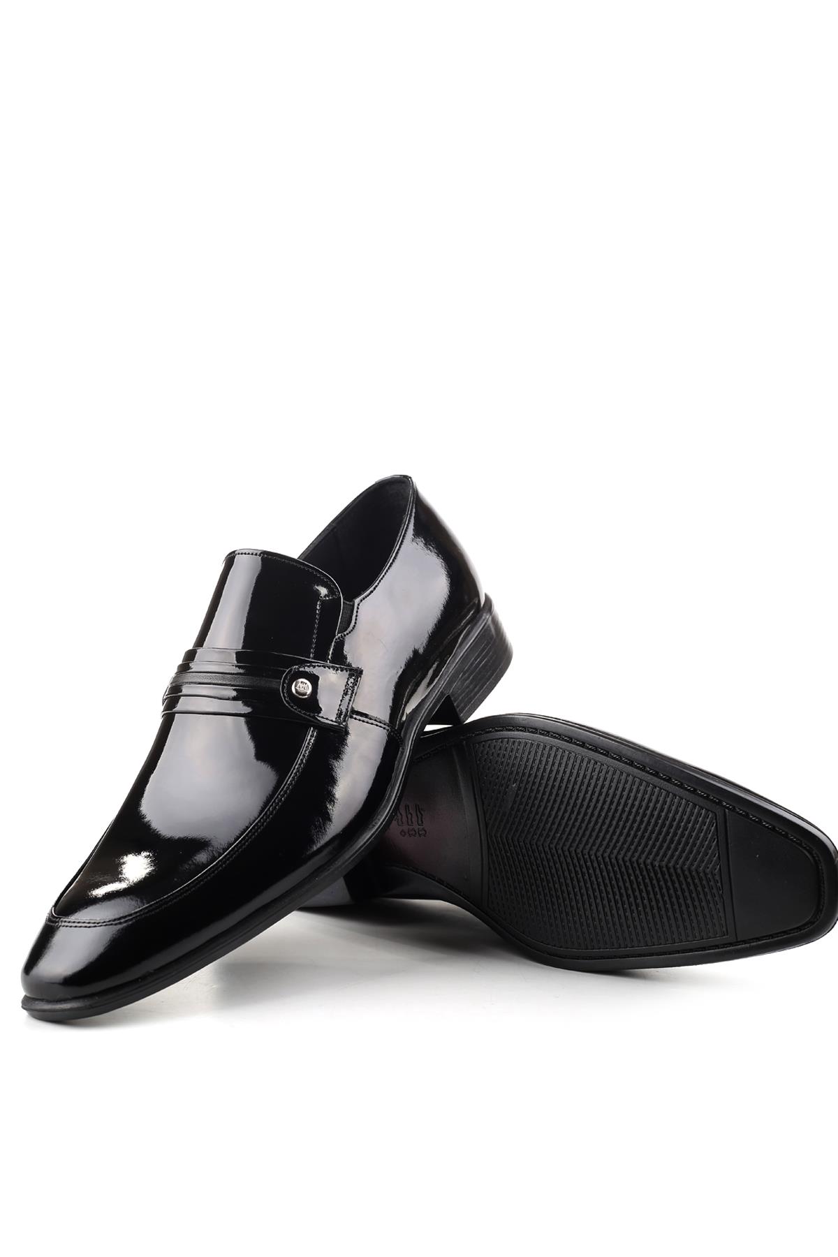 4202 Hakiki Deri Rugan Klasik Erkek Ayakkabı - Görsel 6