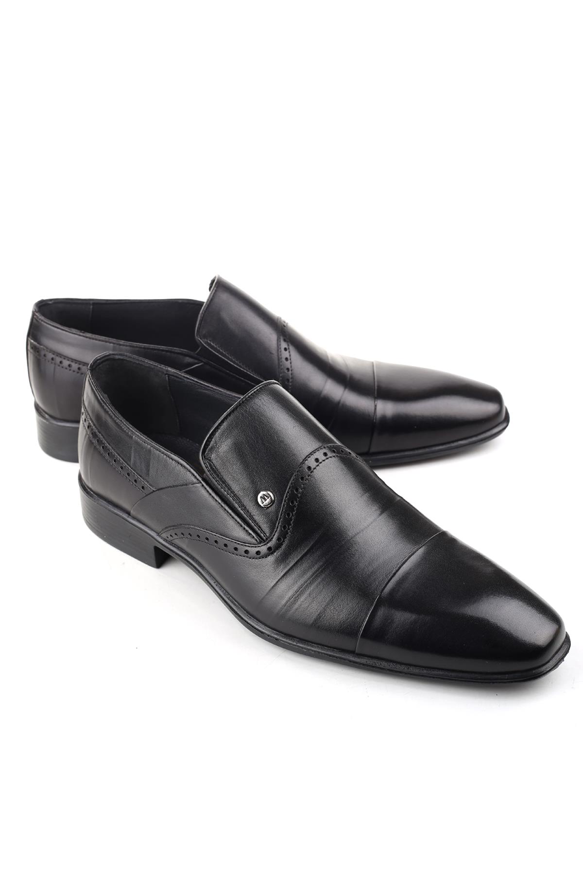 4203 Hakiki Deri Klasik Erkek Ayakkabı - Görsel 5