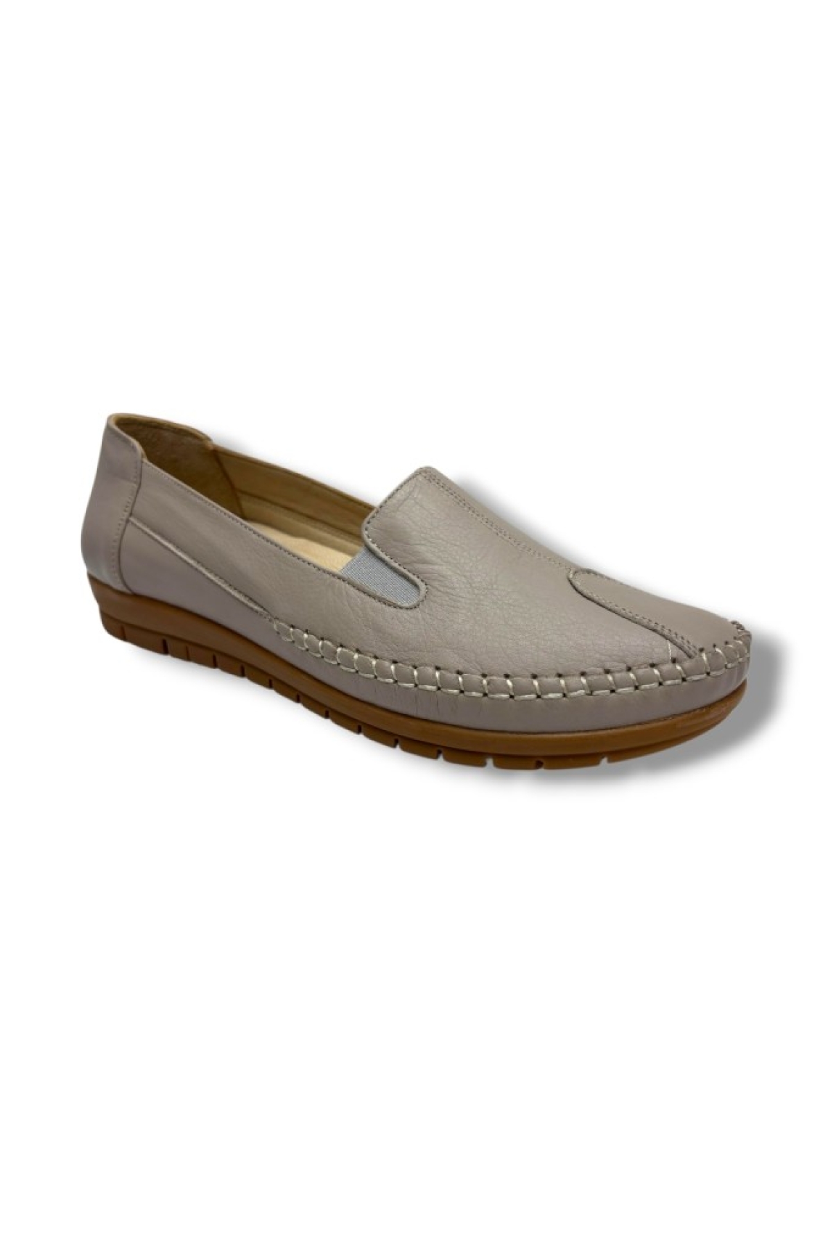 Üçel 134-26 Hakiki Deri Anatomik Lastikli Kadın Ayakkabı - Görsel 2