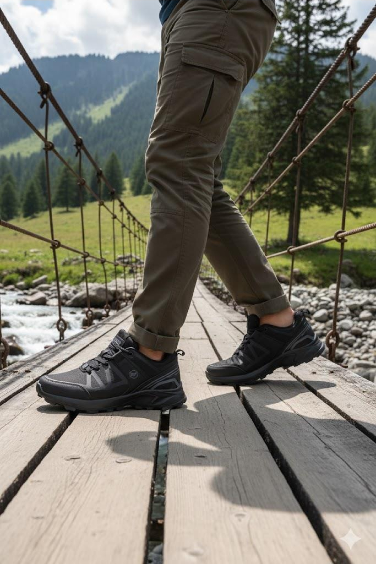 2923 Wks Rahat Outdoor Trekking Ayakkabı Erkek Ayakkabı - Görsel 6