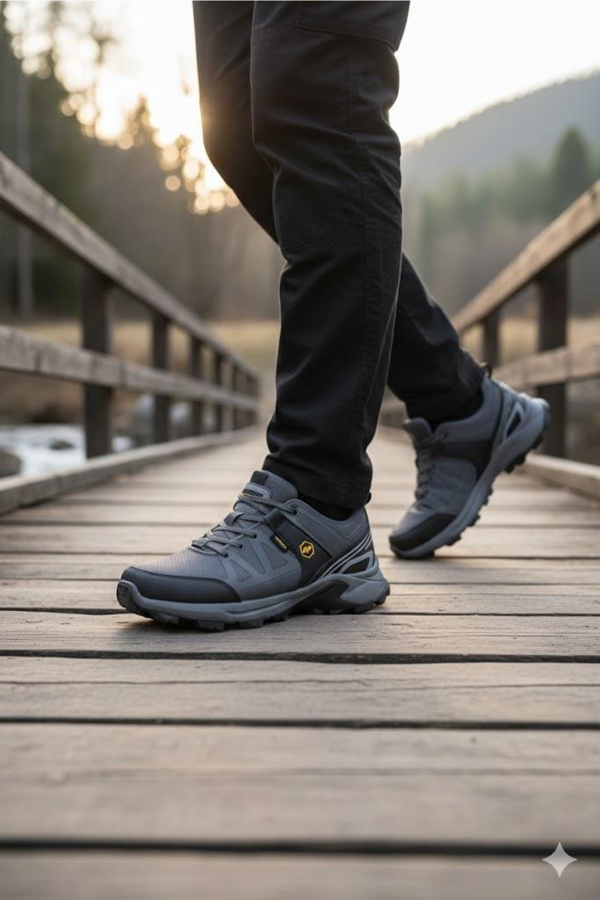 2923 Wks Rahat Outdoor Trekking Ayakkabı Erkek Ayakkabı - Görsel 7