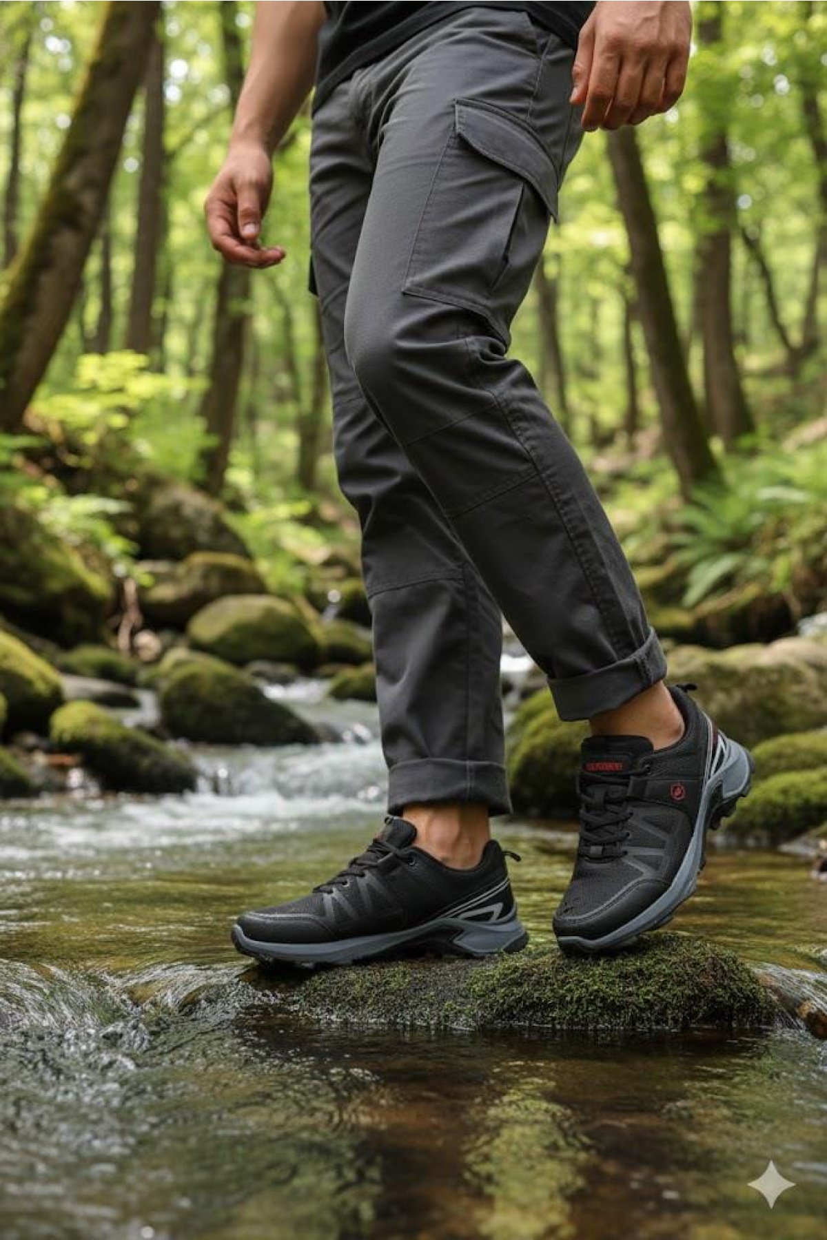 2923 Wks Rahat Outdoor Trekking Ayakkabı Erkek Ayakkabı - Görsel 2