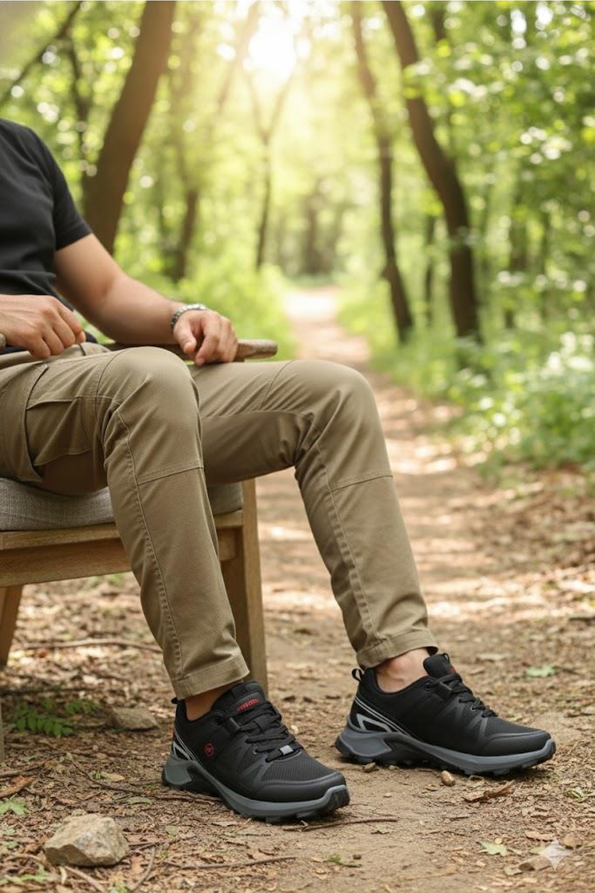 2923 Wks Rahat Outdoor Trekking Ayakkabı Erkek Ayakkabı - Görsel 4