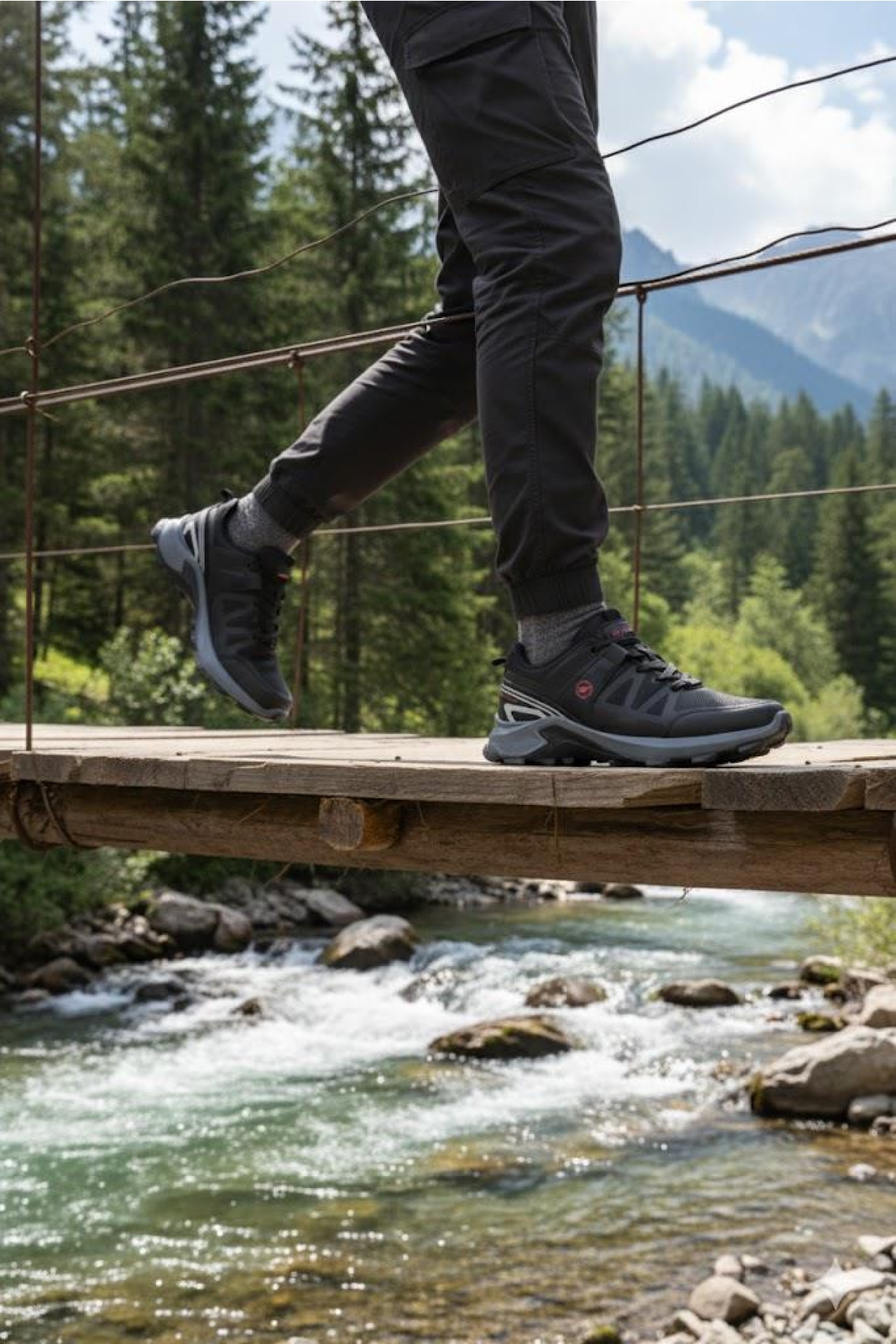 2923 Wks Rahat Outdoor Trekking Ayakkabı Erkek Ayakkabı - Görsel 7