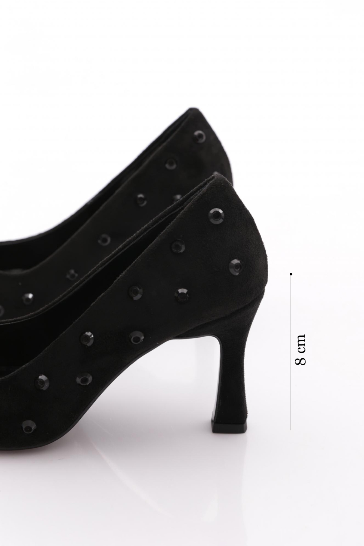 8778 Kadin Zimbali Topuklu Ayakkabi - Görsel 6