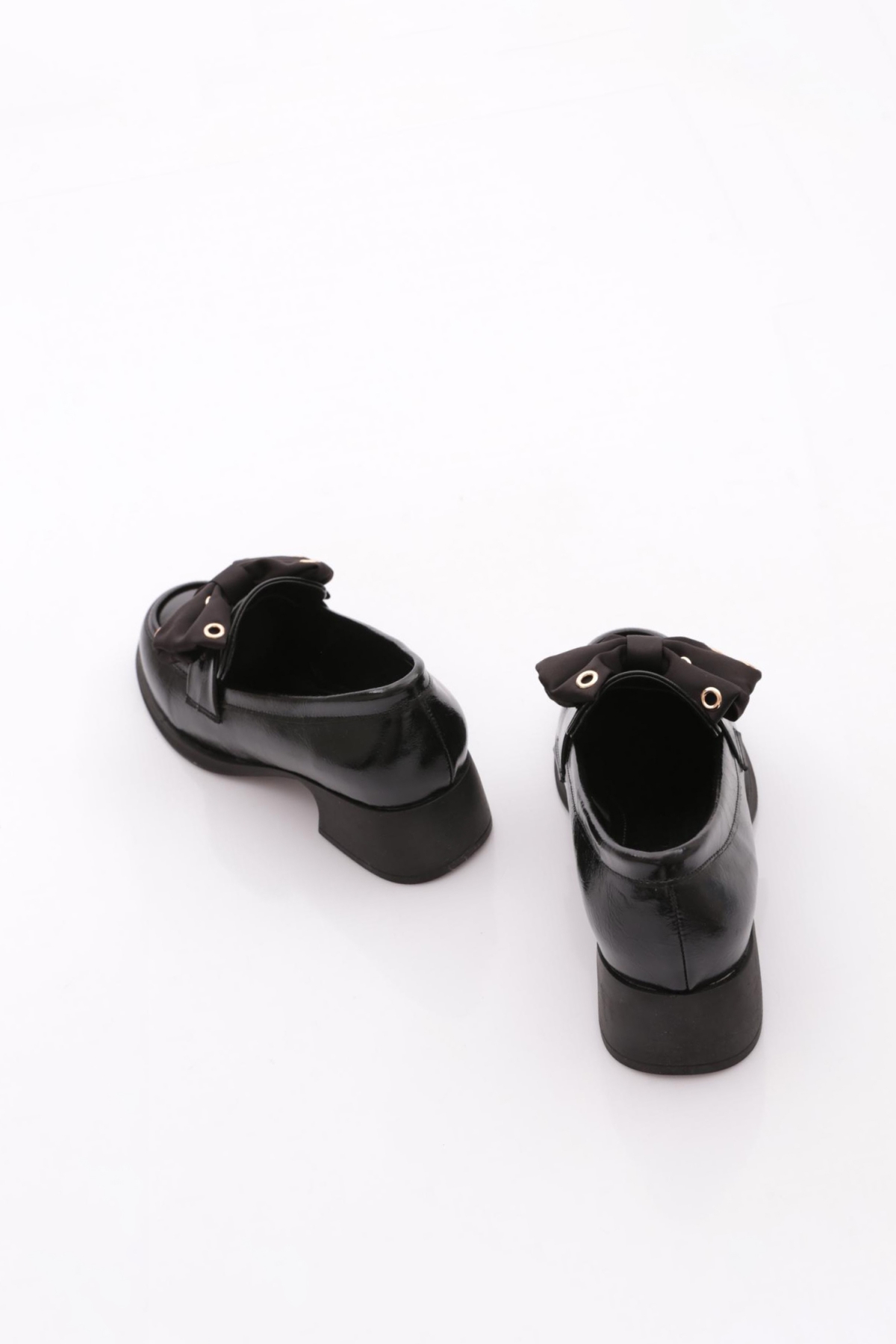 Pm161-K1065 Kadin Fiyonk Detayli Loafer Ayakkabi - Görsel 4