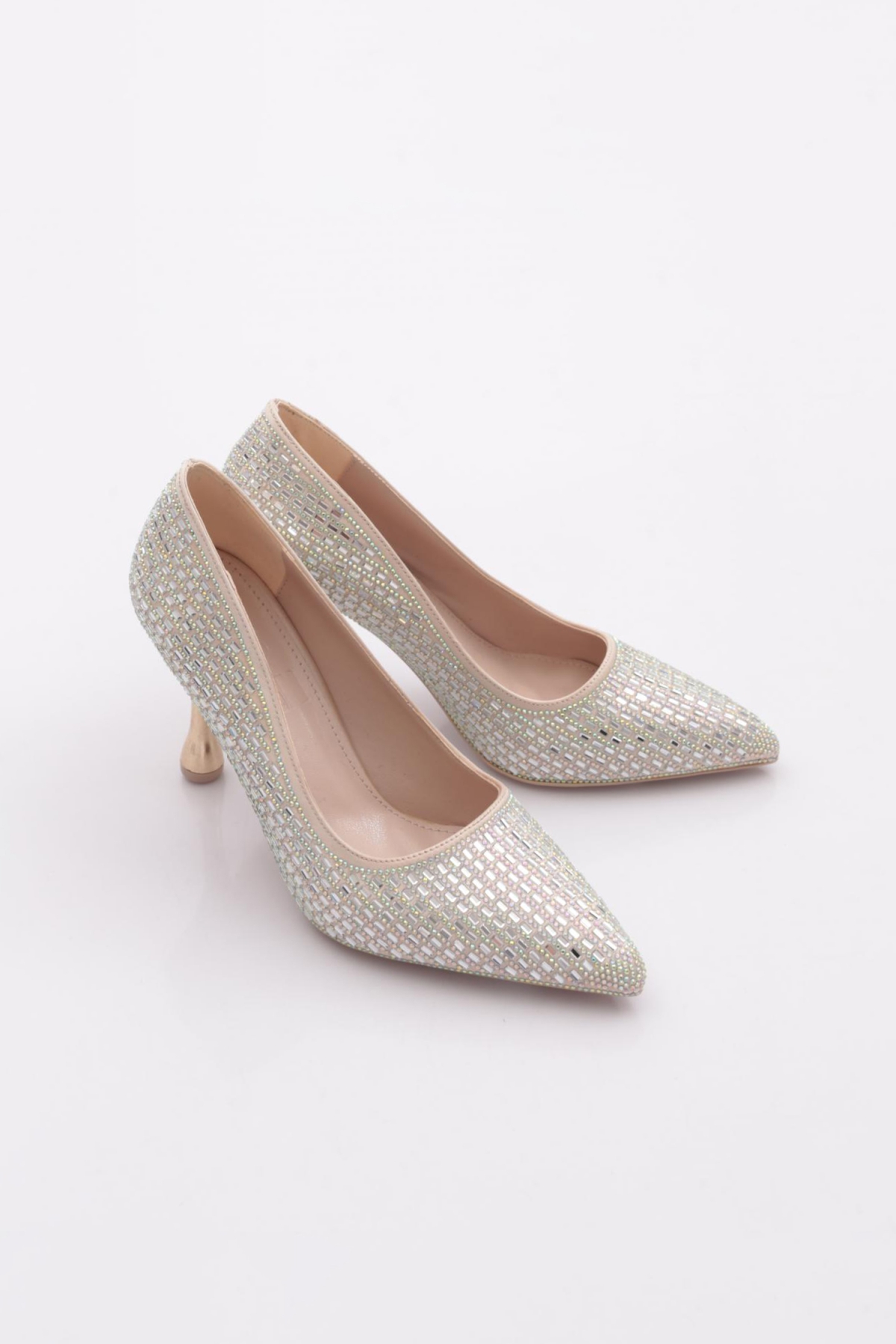 25038 Kadin Topuklu Ayakkabi - Görsel 3