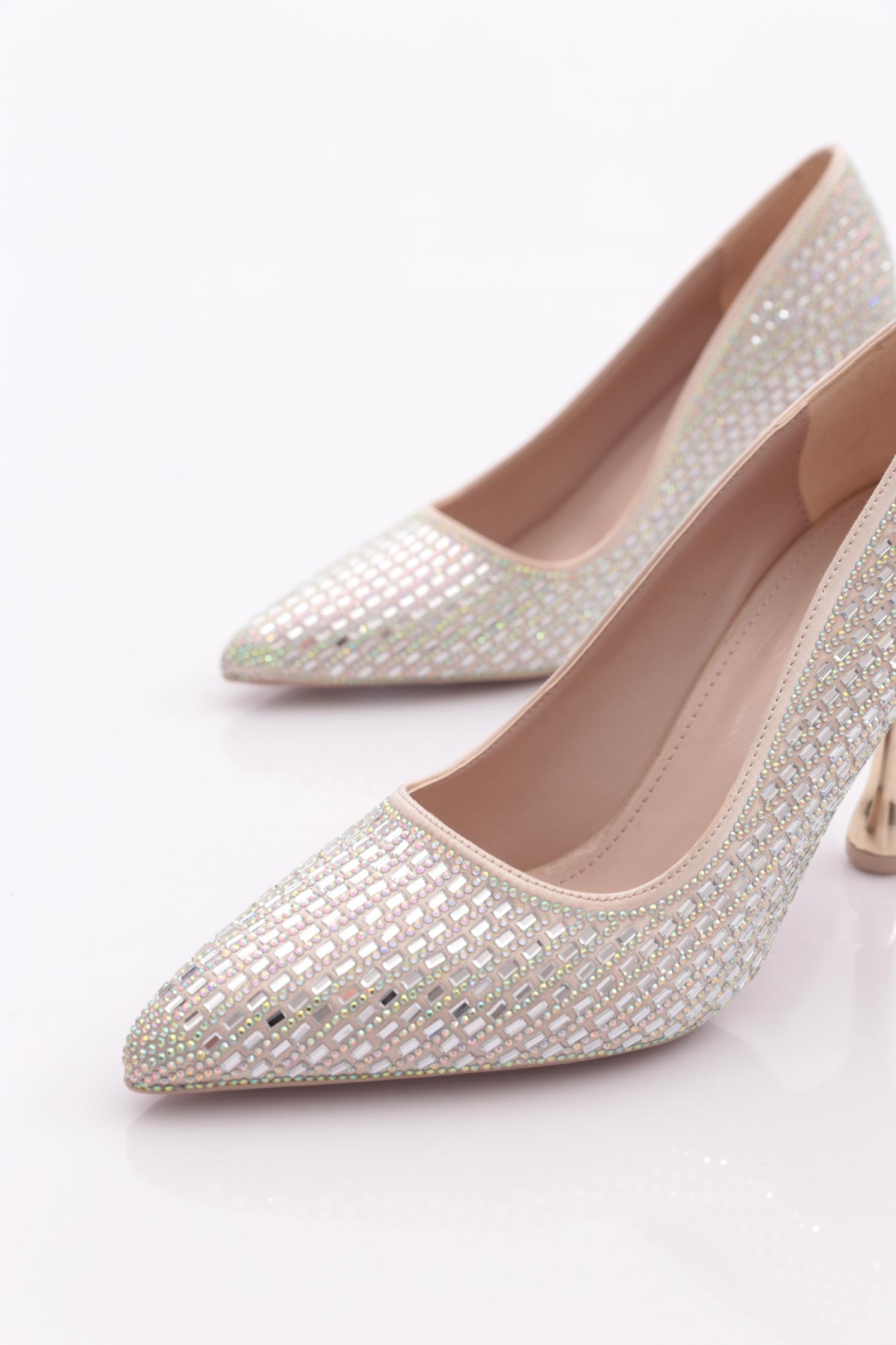 25038 Kadin Topuklu Ayakkabi - Görsel 5