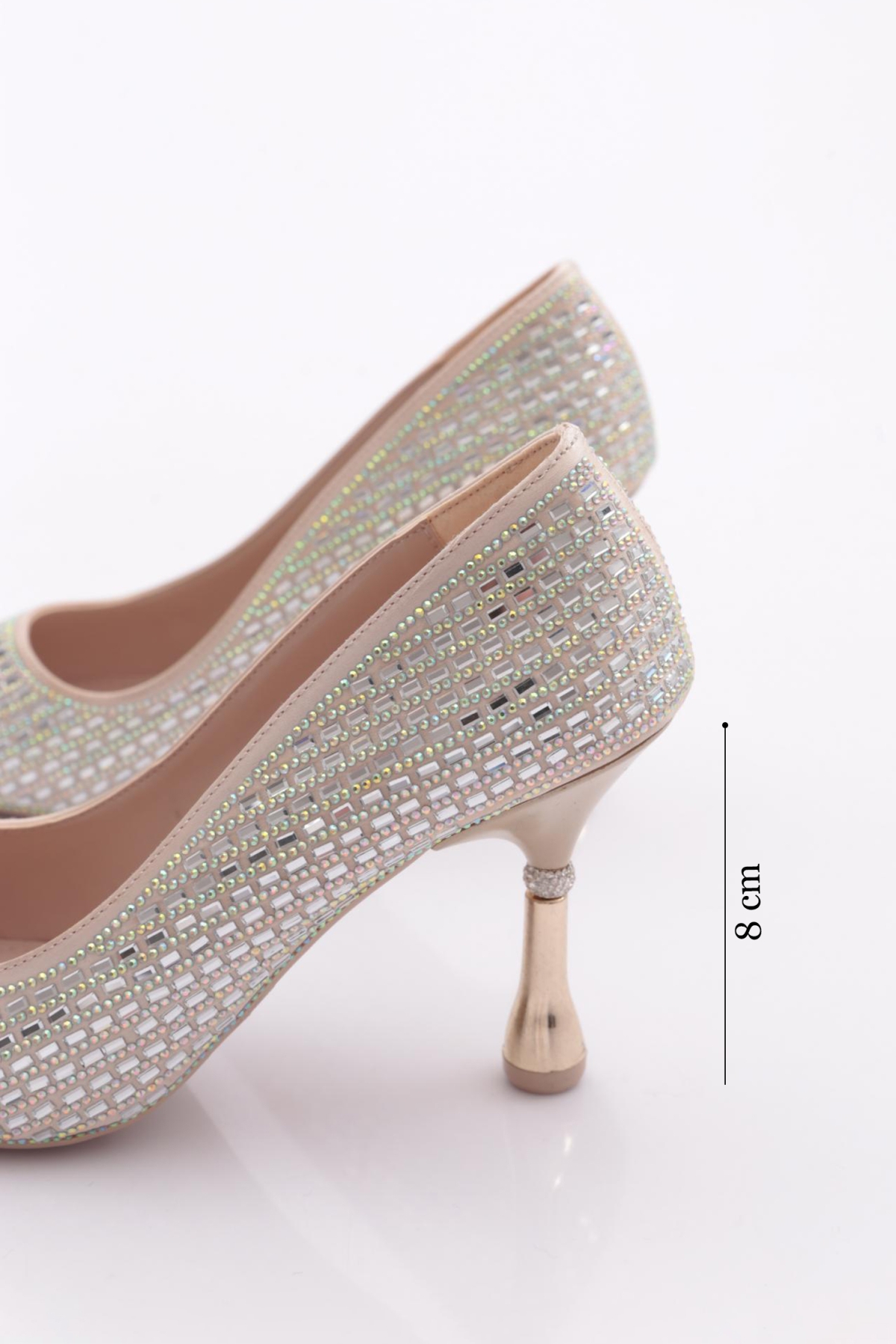 25038 Kadin Topuklu Ayakkabi - Görsel 6