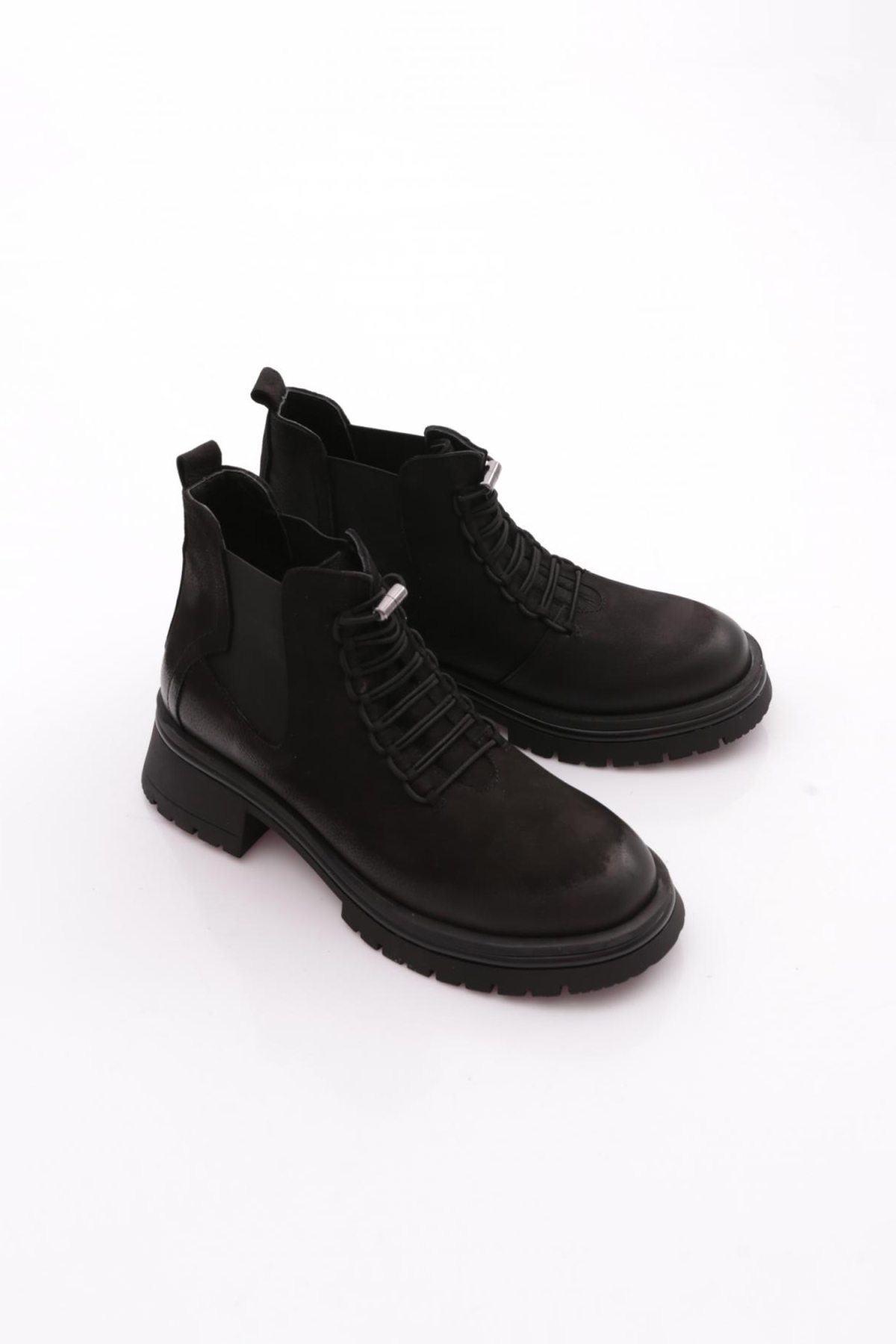 0224-1 Kadin Lastik Bağcikli Bot - Görsel 3