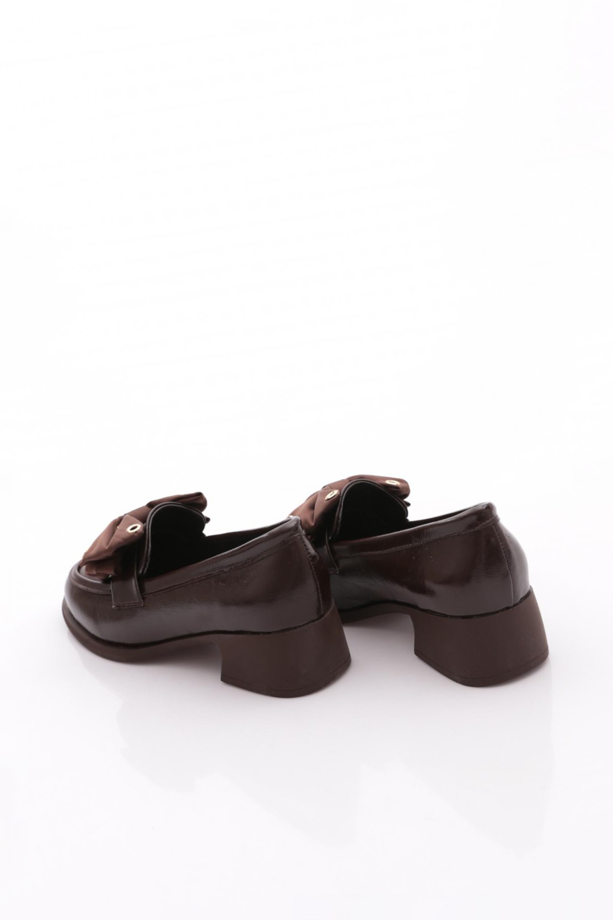 Pm161-K1065 Kadin Fiyonk Detayli Loafer Ayakkabi - Görsel 4