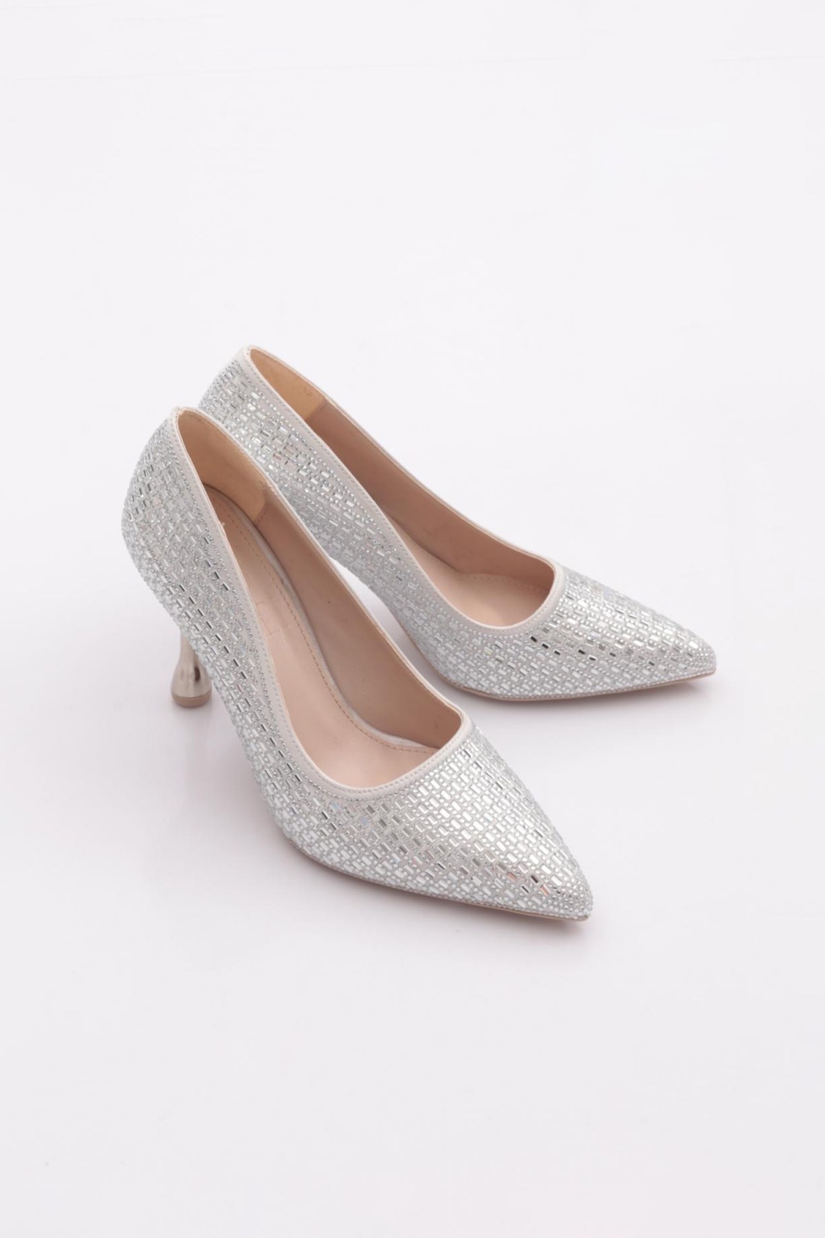 25038 Kadin Topuklu Ayakkabi - Görsel 3