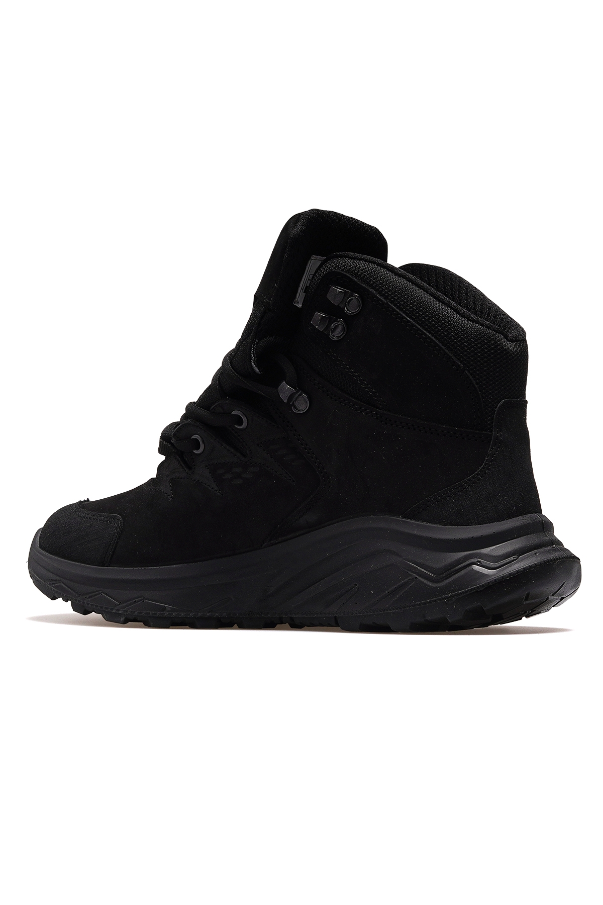 Erkek Hakiki Deri Waterproff Outdoor Bot 25k M2041ns Siyah Nubuk - Görsel 4