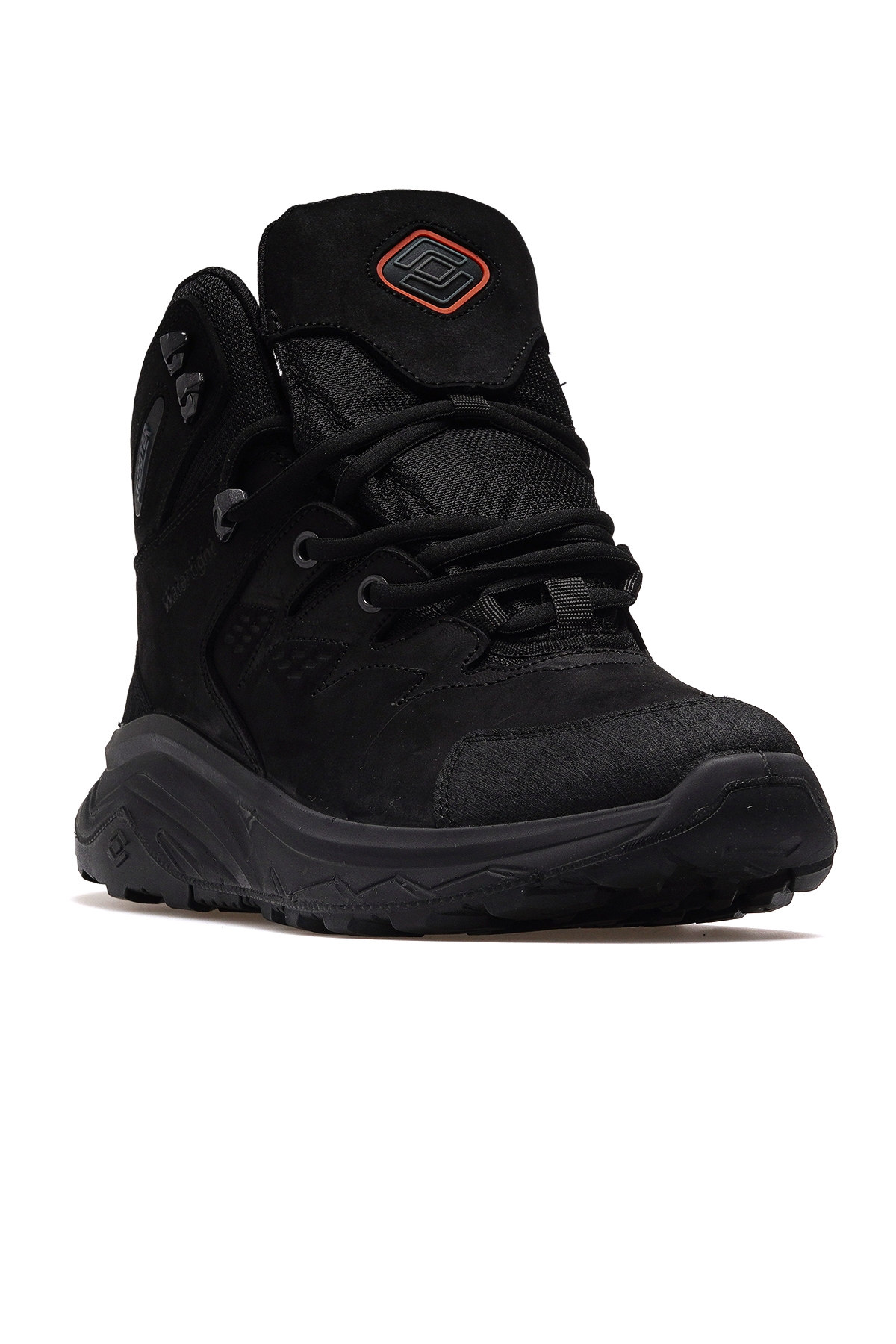 Erkek Hakiki Deri Waterproff Outdoor Bot 25k M2041ns Siyah Nubuk - Görsel 5